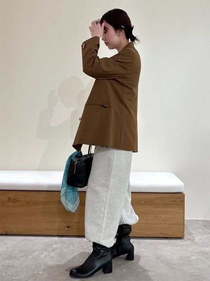 Mila Owen｜金釦ダブルブレストロングブレザー | Rakuten Fashion(楽天