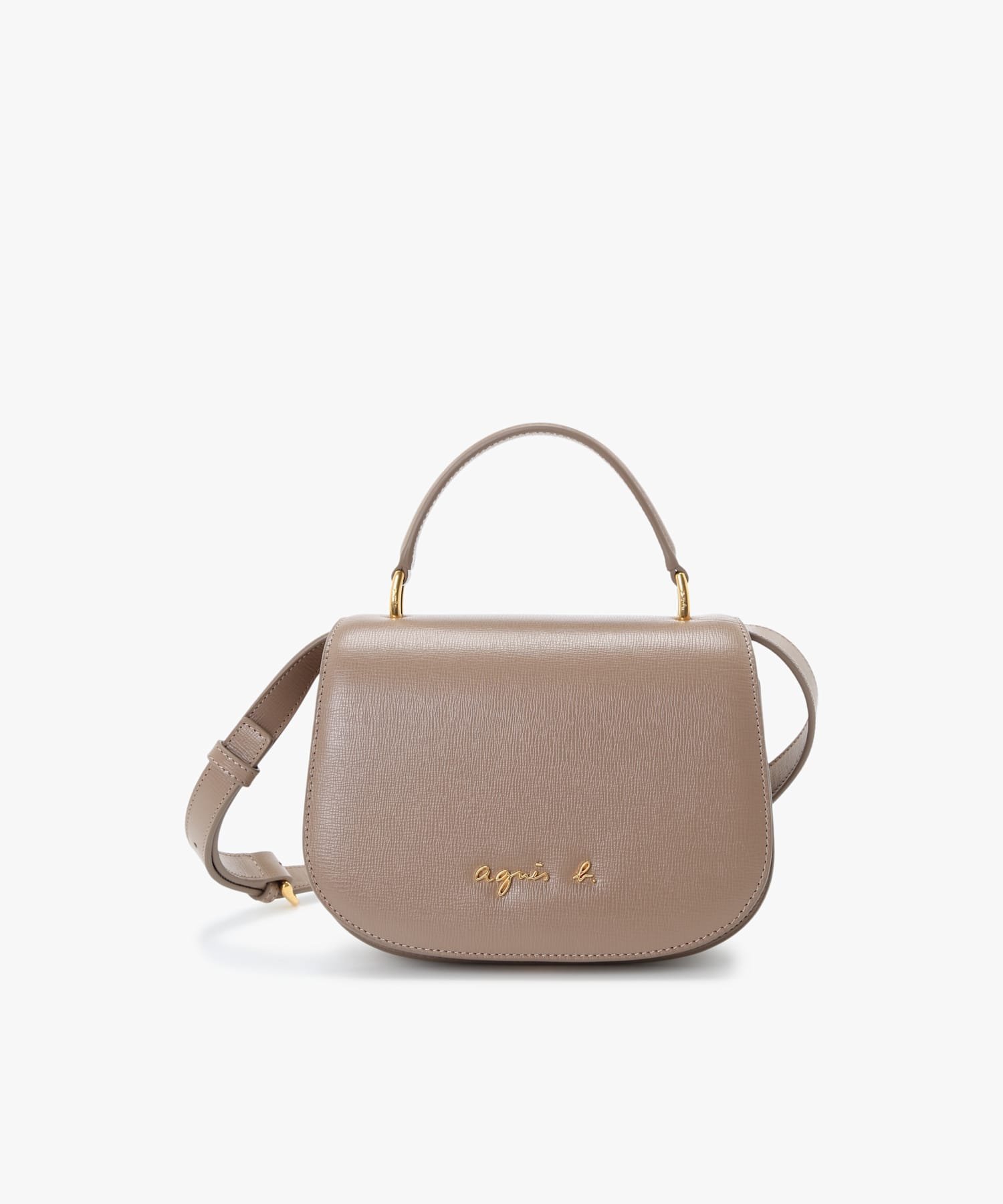 agnes b.｜レザー 2wayショルダーバッグ 