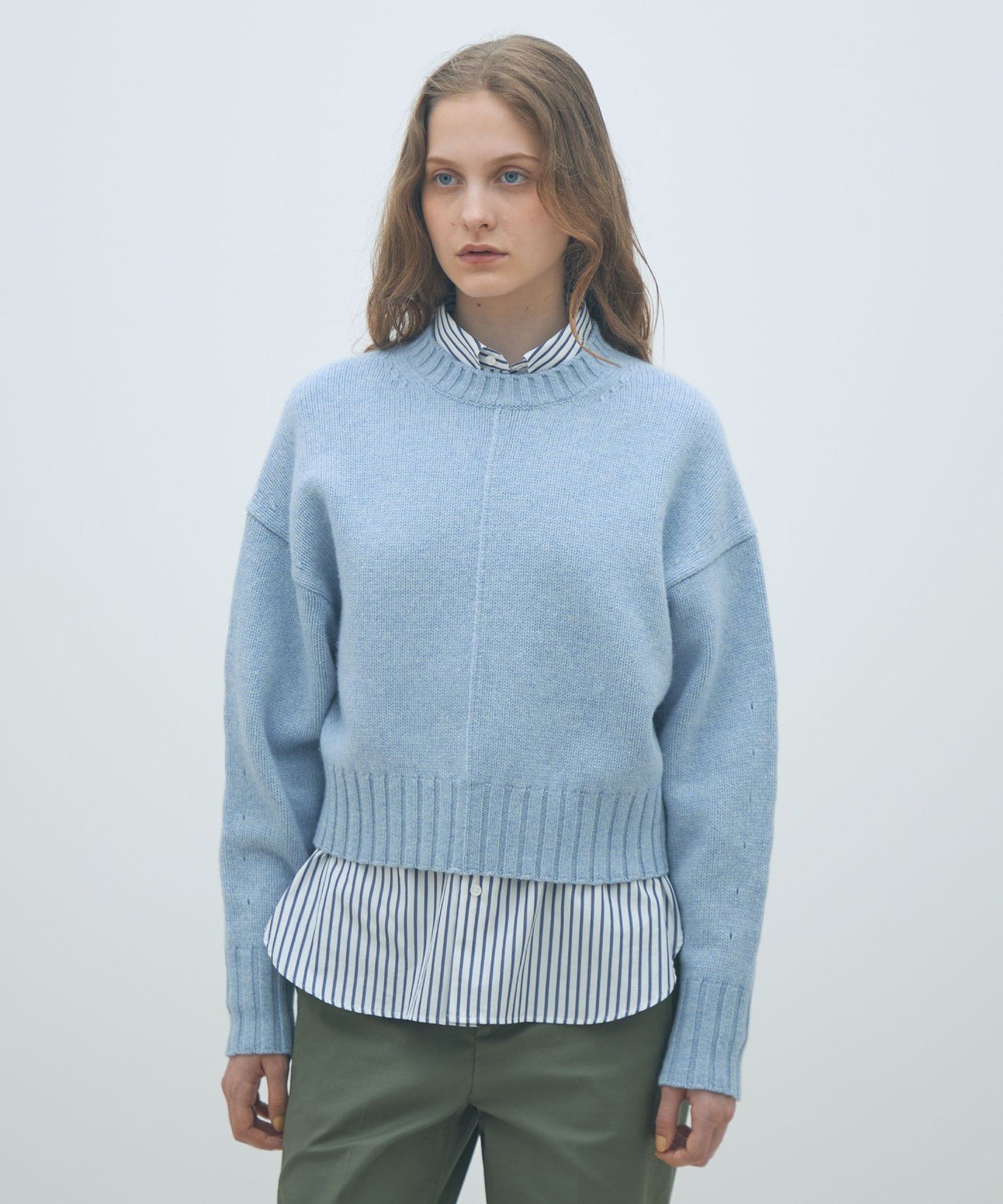 TOMORROWLAND｜ラムカシミヤ クルーネックプルオーバー | Rakuten