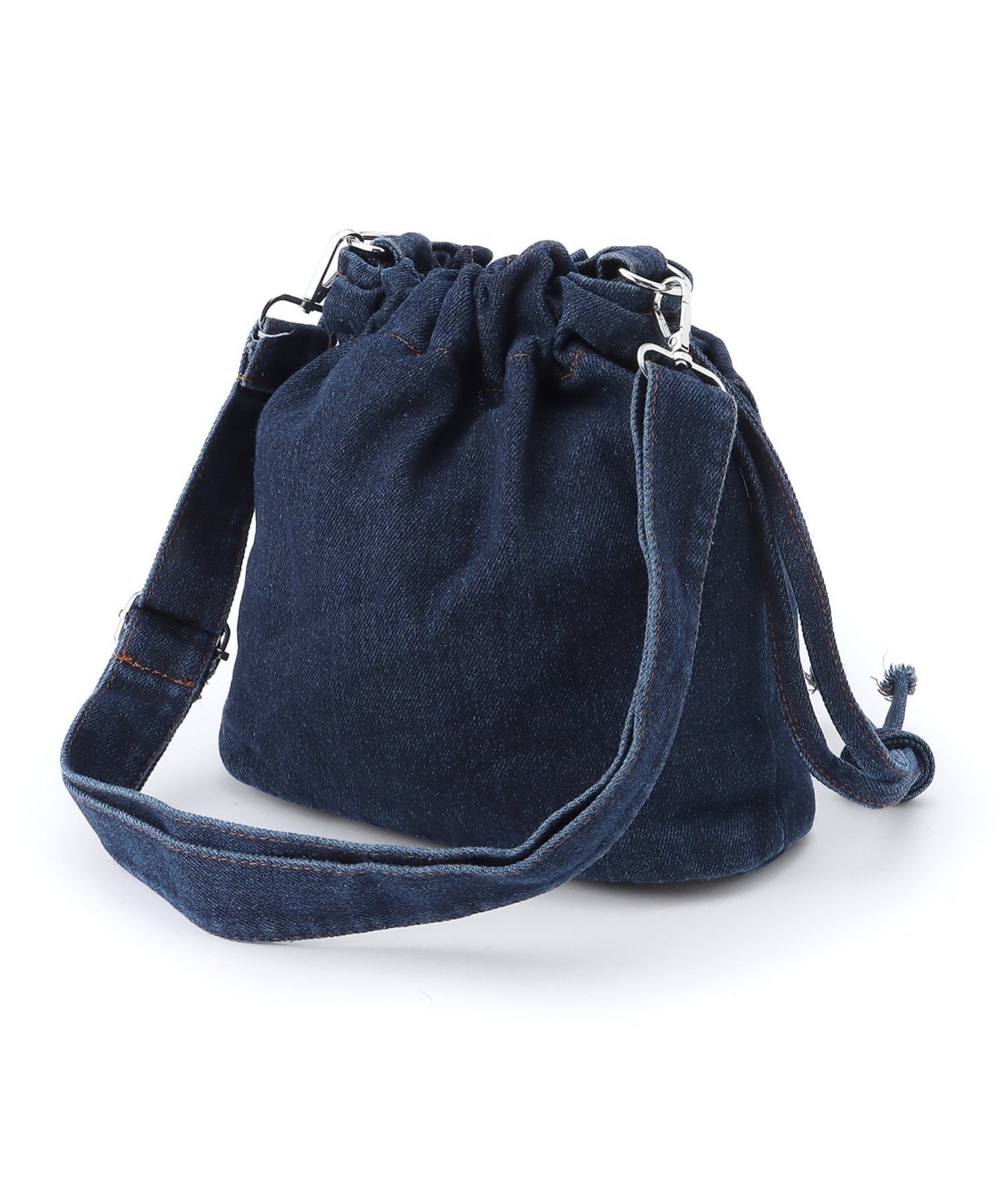 mignon trefle Room403 selected｜Mignonjour/(W)デニム巾着バッグ