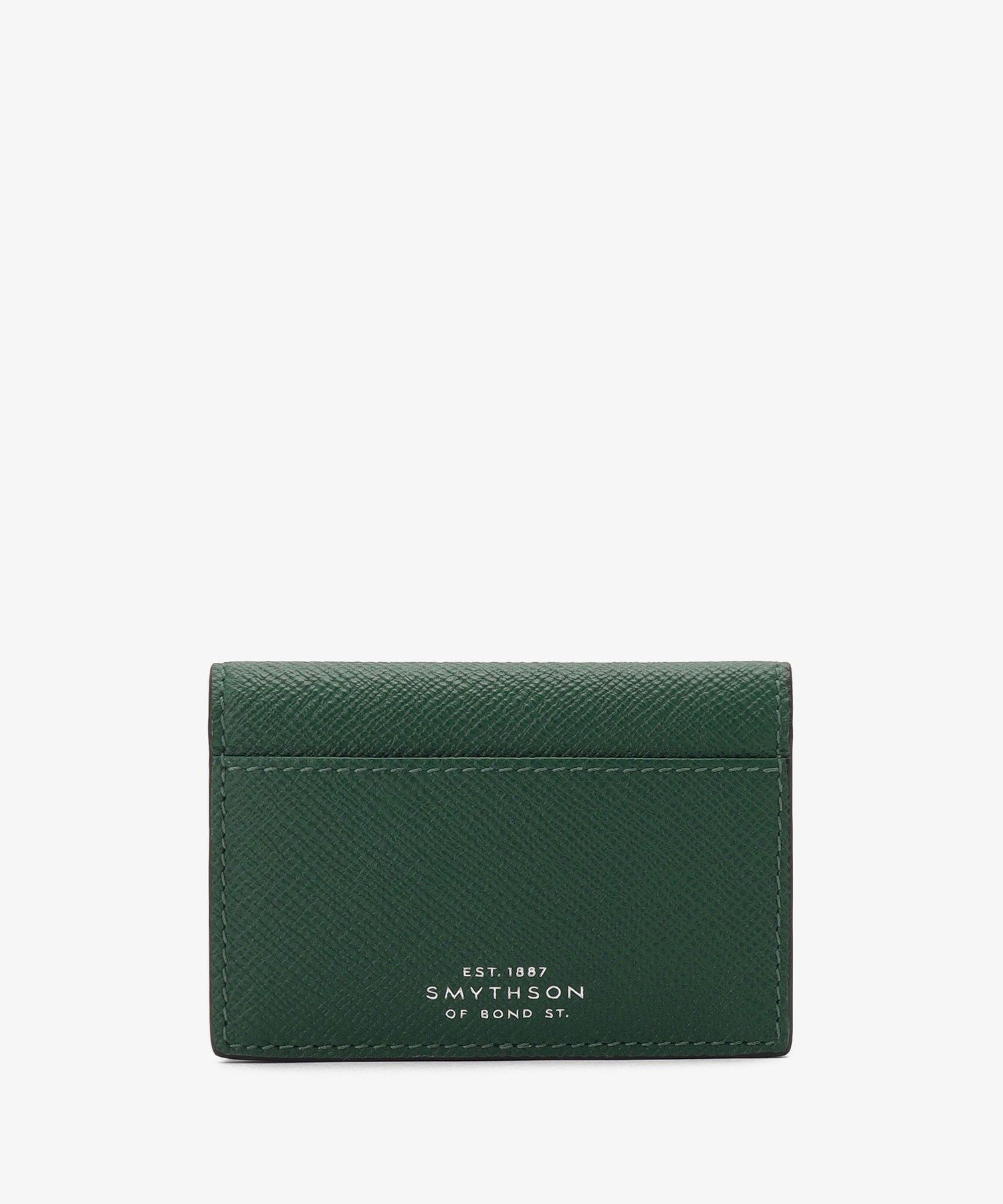 SMYTHSON｜Panama Folded Card Case With Snap Closure | Rakuten