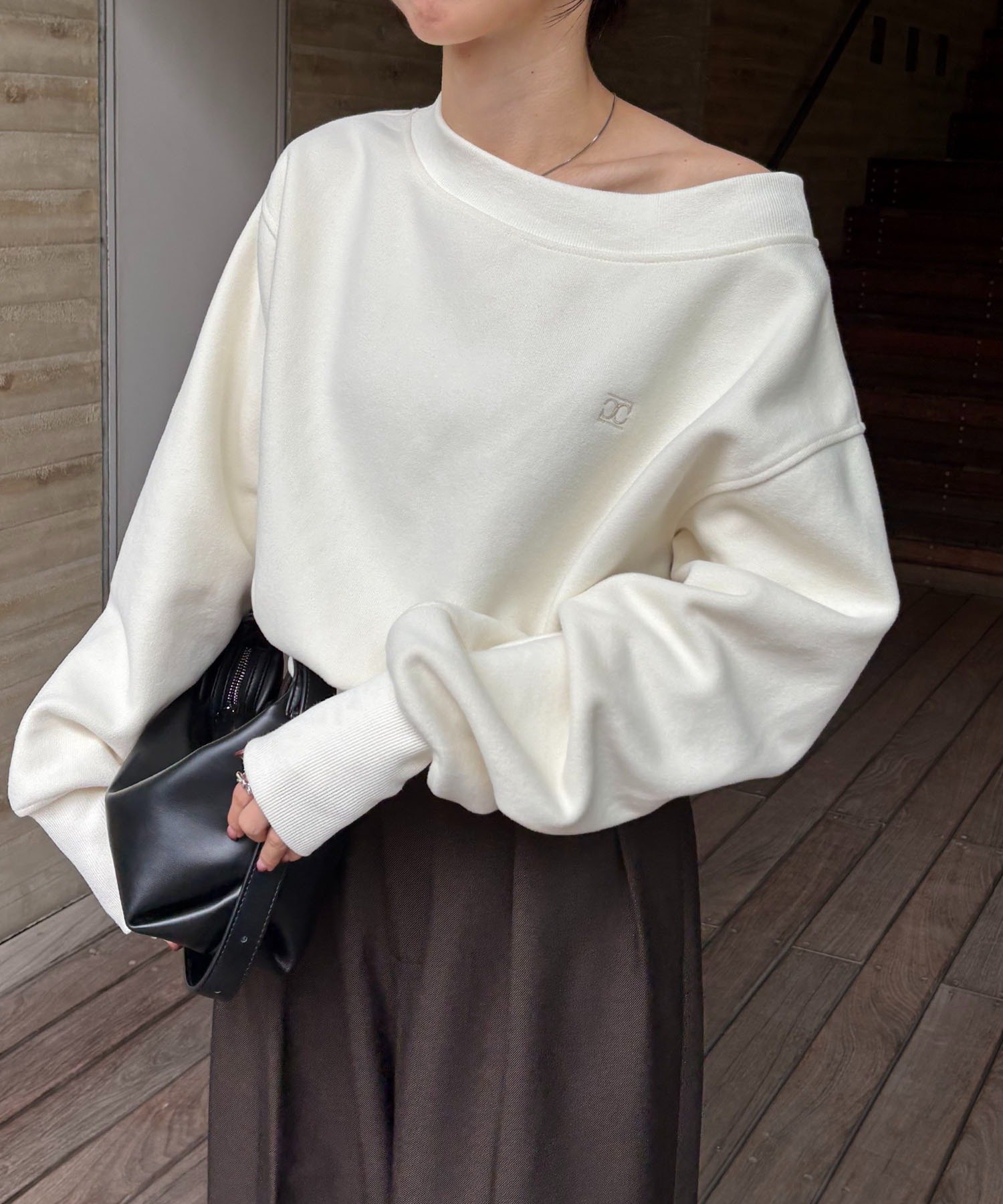 CAPRICIEUX LE'MAGE｜1ポイントボンディングスウェット | Rakuten