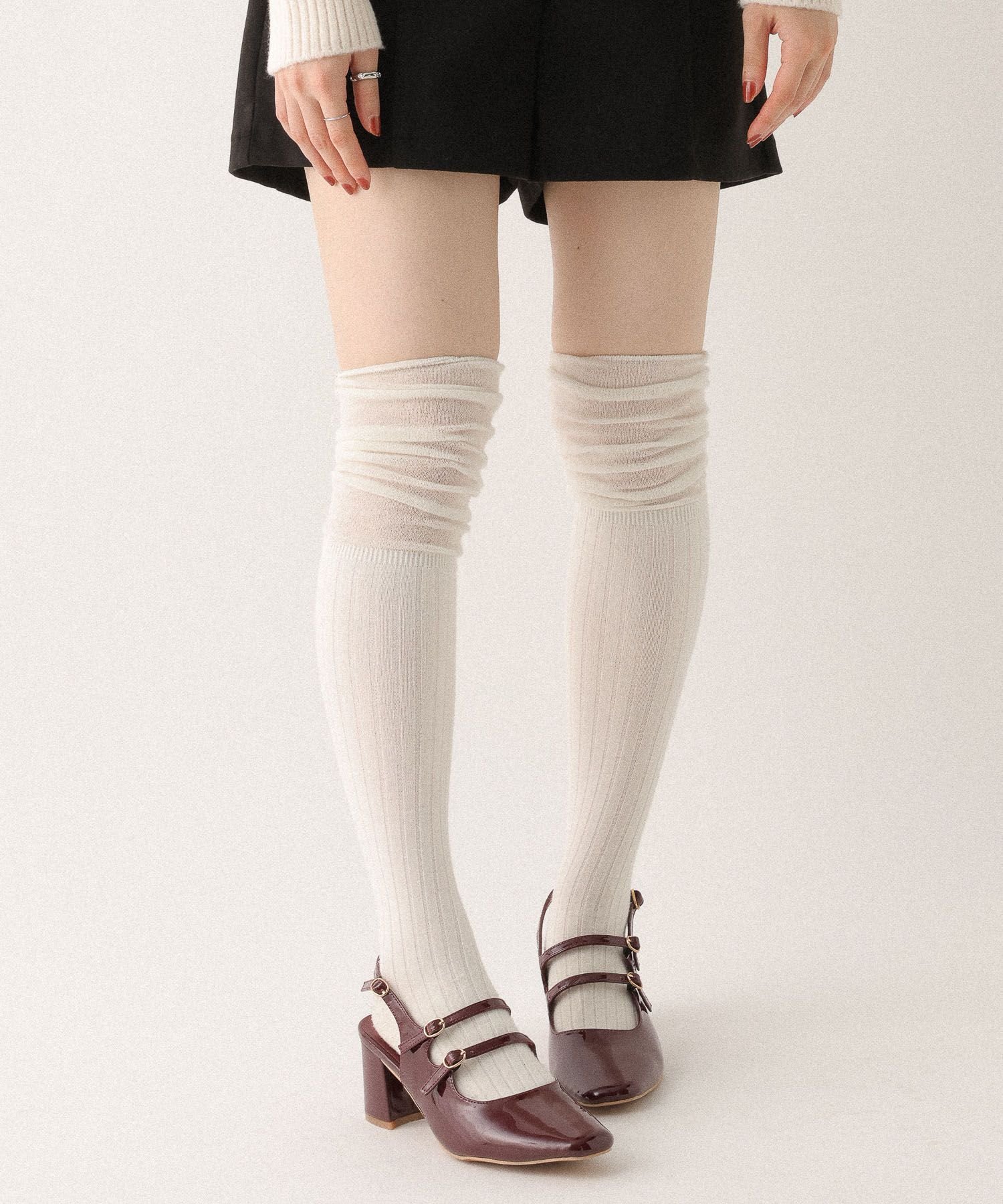 Heather｜シアーキリカエリブSOX | Rakuten Fashion(楽天ファッション