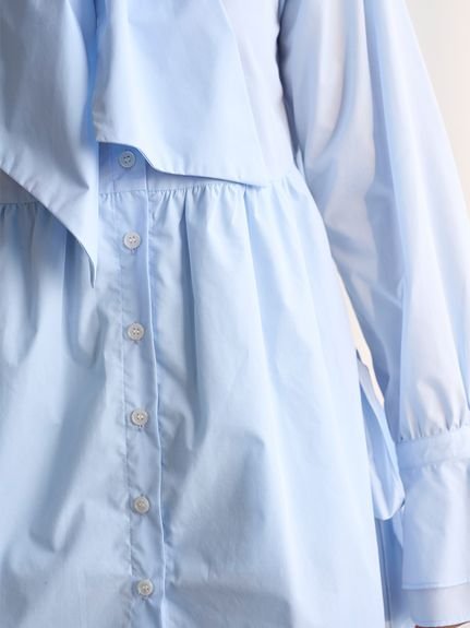 SNIDEL｜レイヤードボウタイチュニック | Rakuten Fashion(楽天