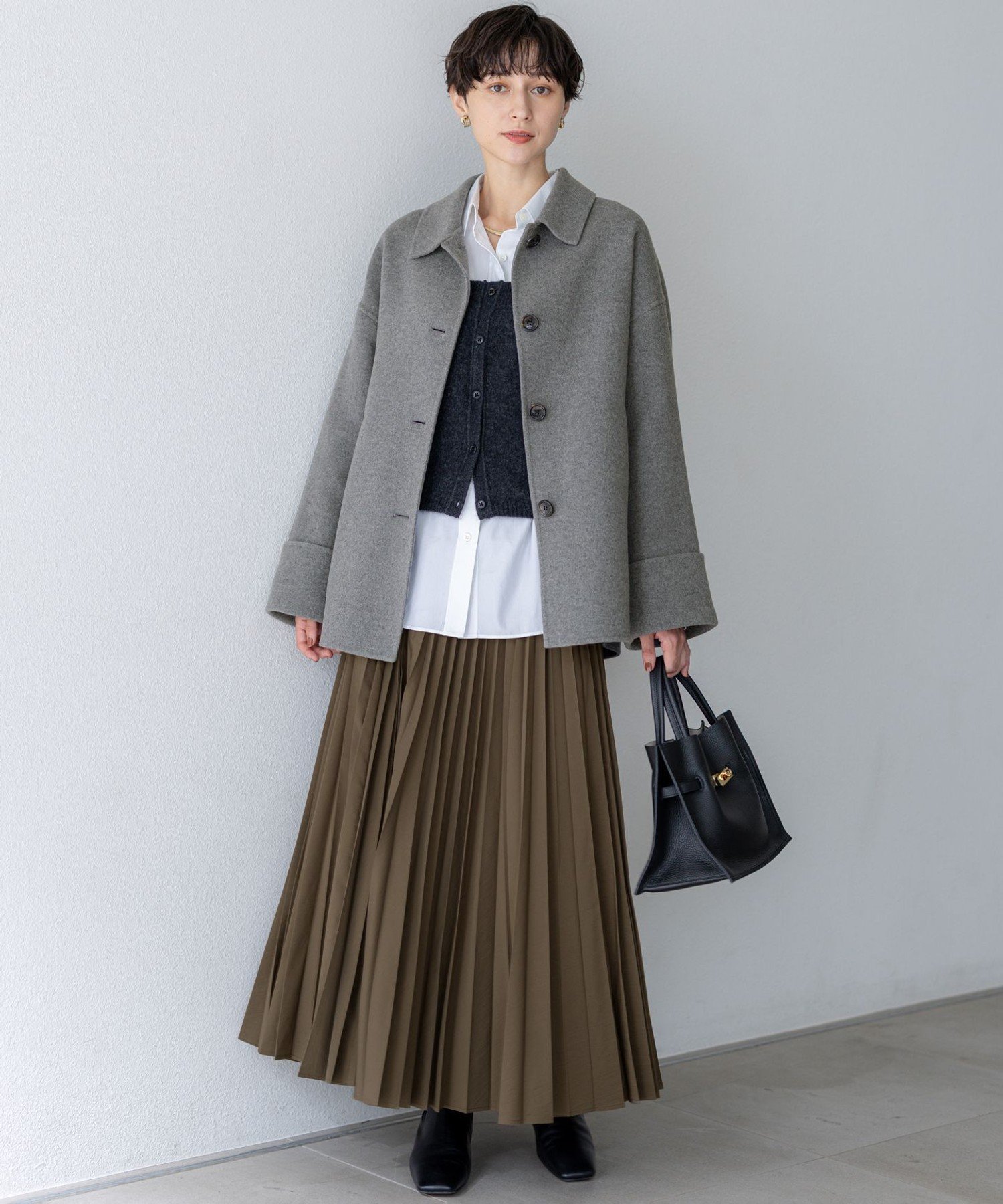 23区｜【VERY掲載】MANTECOPure リバー ステンカラーコート | Rakuten