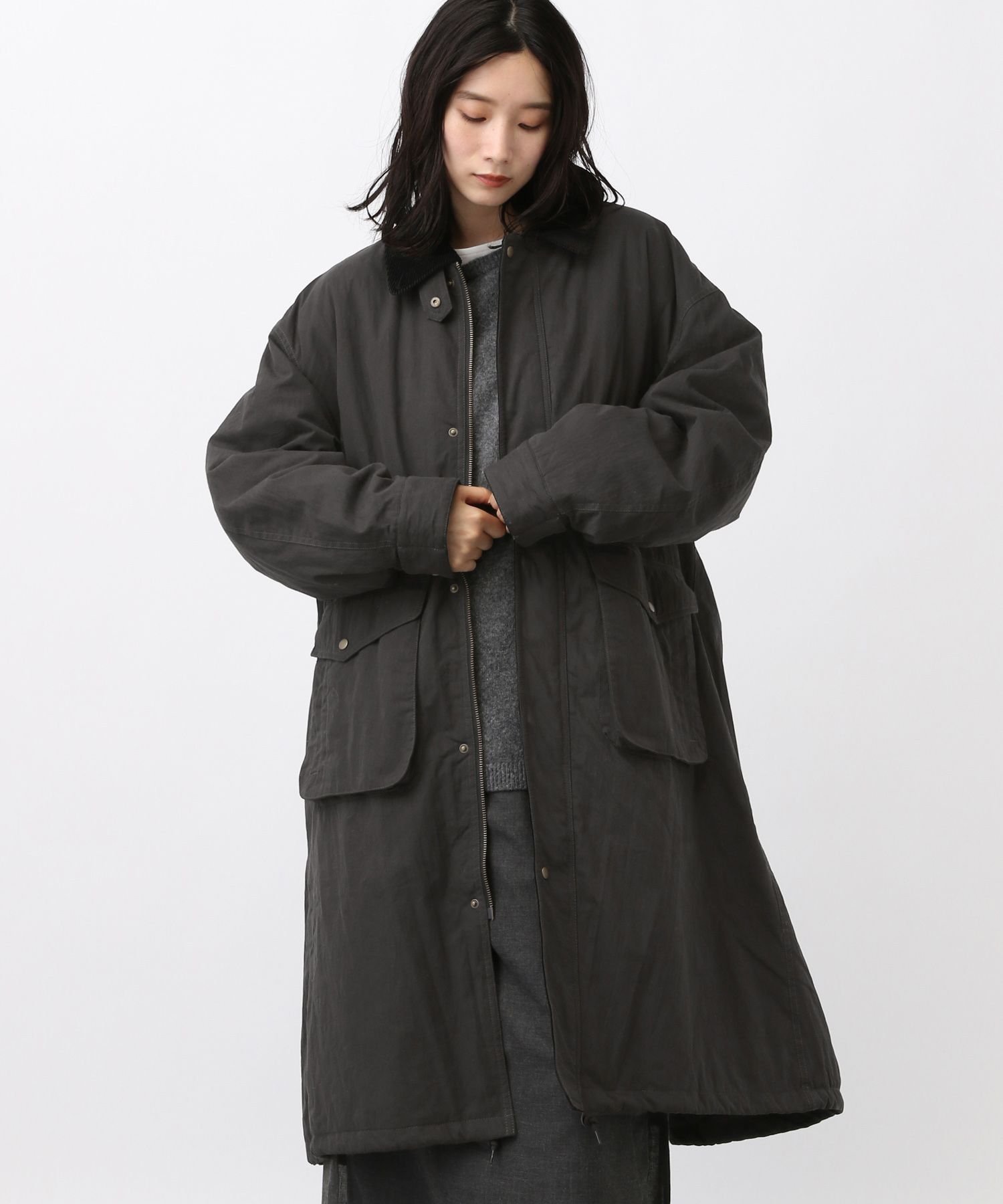 studio CLIP｜《natural by clip》フィッシングロングコート | Rakuten