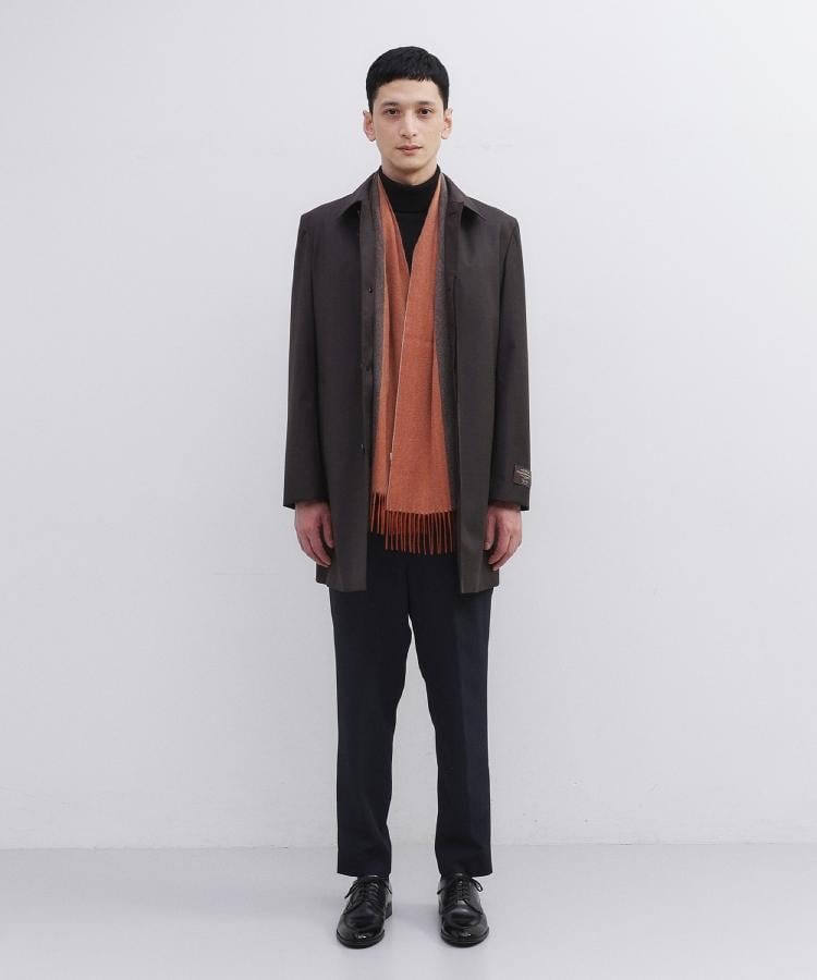 TAKEO KIKUCHI｜【洗えるカシミヤ】ピュアカシミヤ 4面パネルマフラー