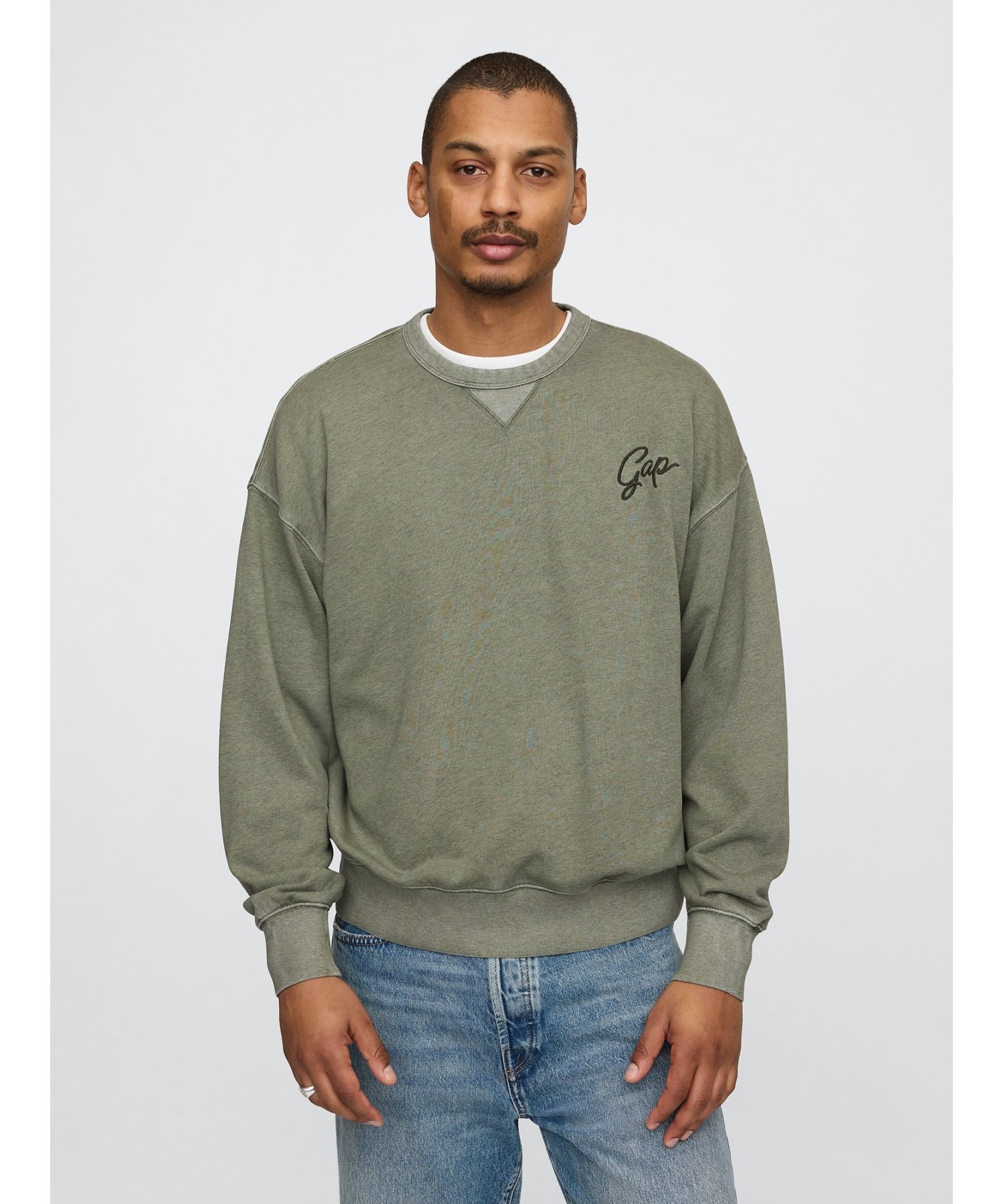 GAP｜(U)ヴィンテージソフト オーバーサイズ GAPロゴ スウェットシャツ