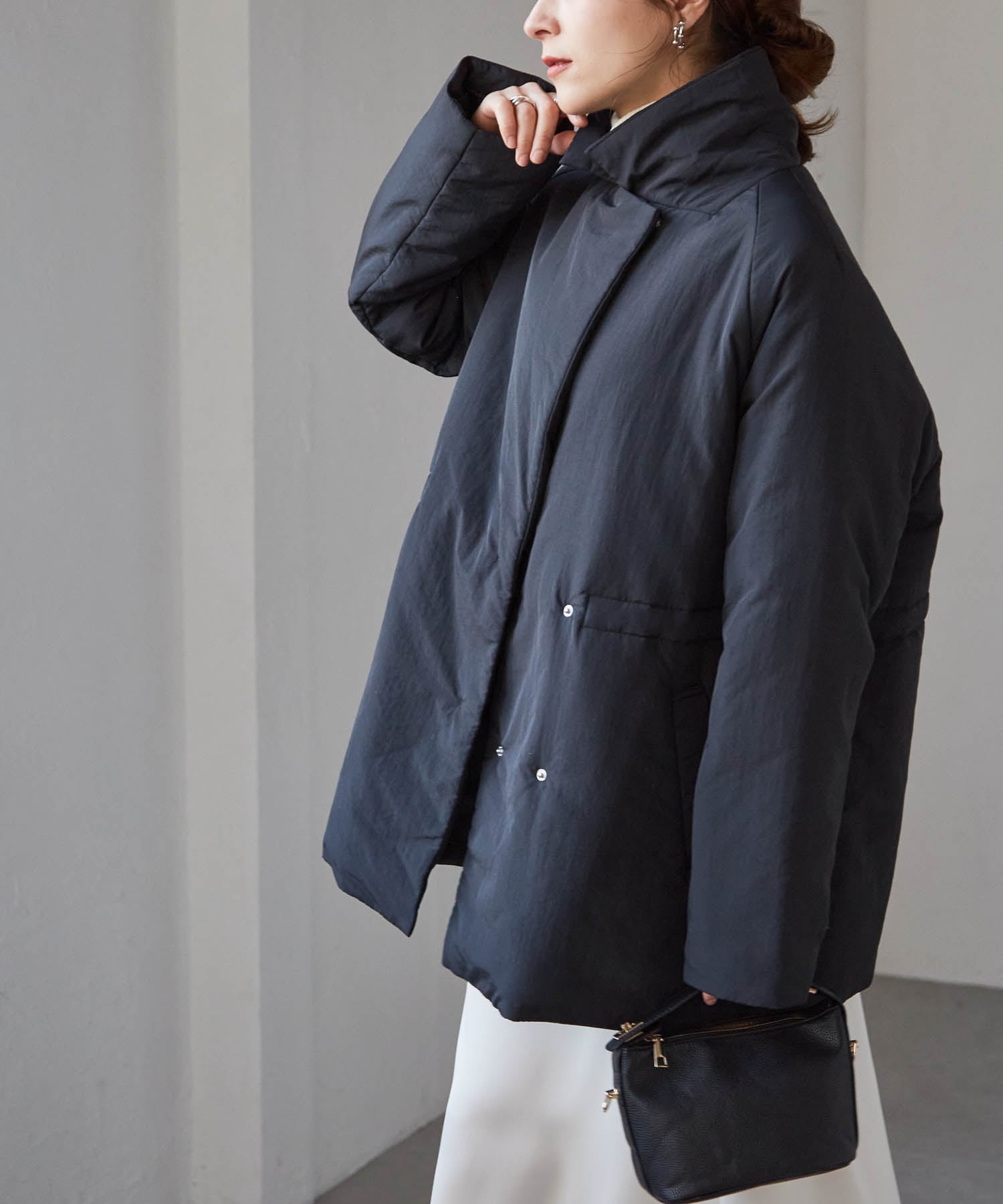 Ranan｜Ranan/(W)テーラードカラー中わたジャケット | Rakuten Fashion