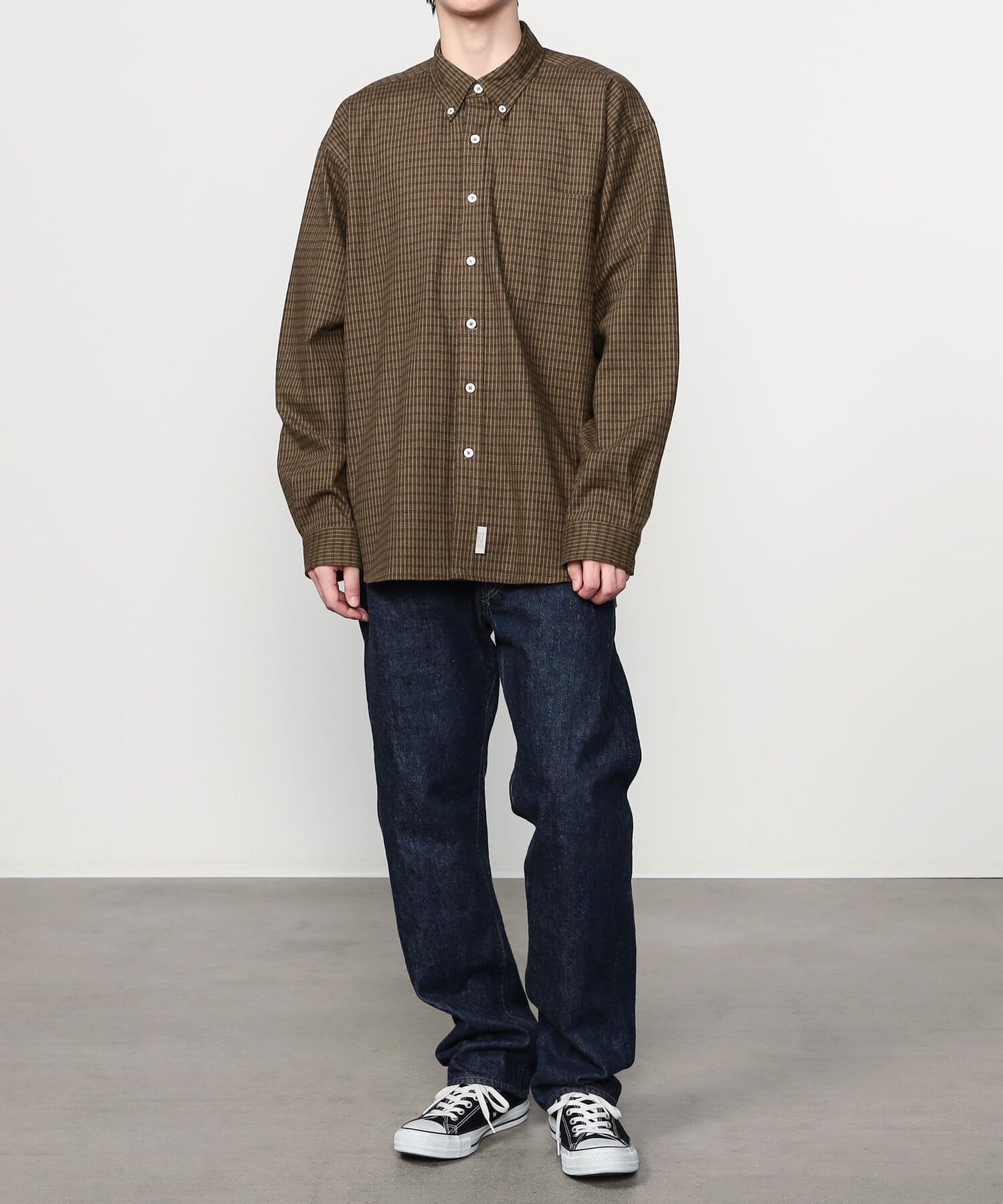 Bshop｜SEDAN ALL-PURPOSE | Twill Plaid Big BD Shirt MEN | Rakuten