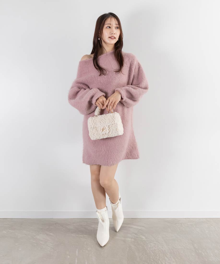 RANDA｜2WAY ビジュー*リボン ショートブーツ | Rakuten Fashion(楽天