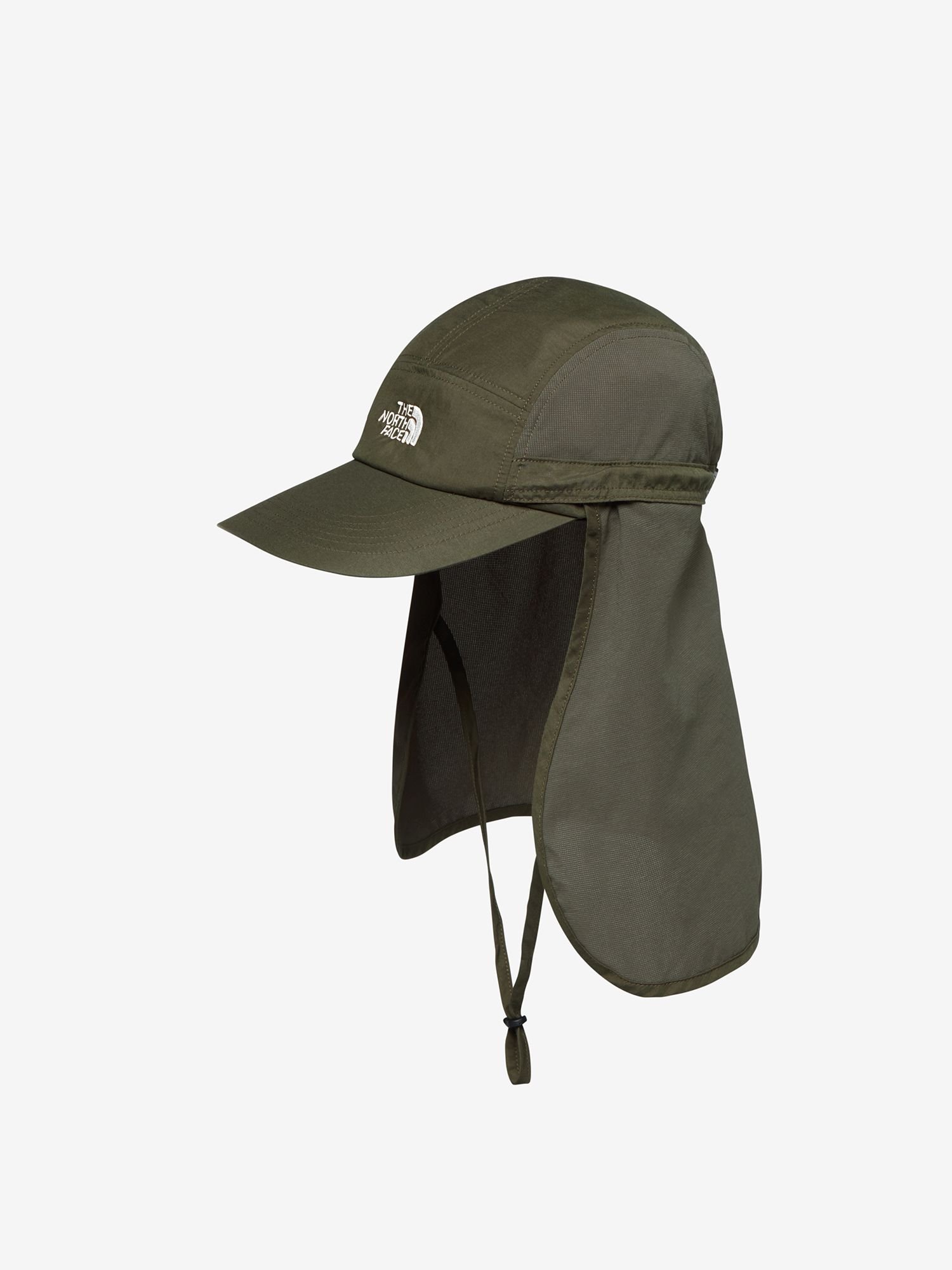 AIGLE｜UVカット 撥水 サンシールドサファリキャップ 2WAY ジェット