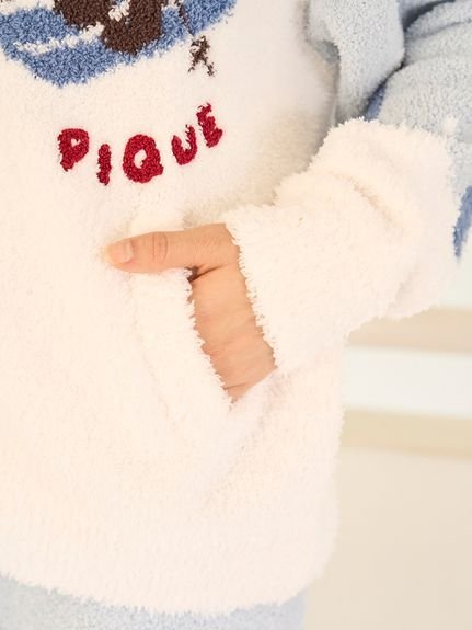 gelato pique｜【HOLIDAY】スキーベアジャガードカーディガン