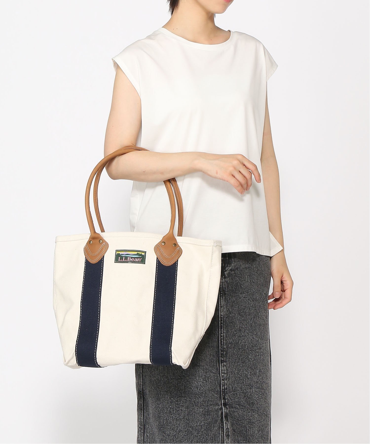 L.L.Bean｜クラシック・レザー・ハンドル・カタディン・ボート・アンド