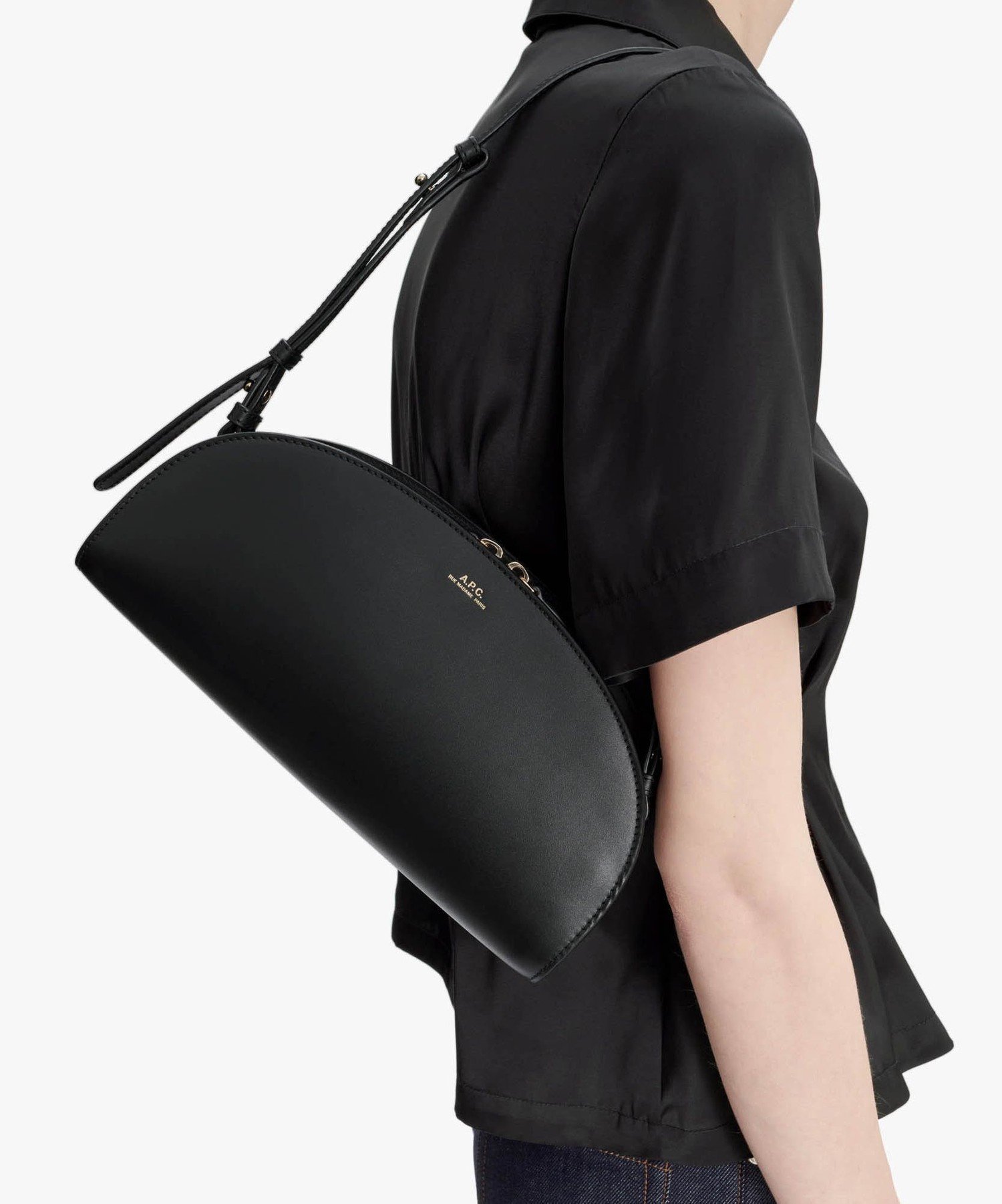 A.P.C.｜Demi-Lune ショルダーバッグ | Rakuten Fashion(楽天