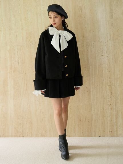 SNIDEL｜ステンカラーメタルボタンジャケット | Rakuten Fashion(楽天