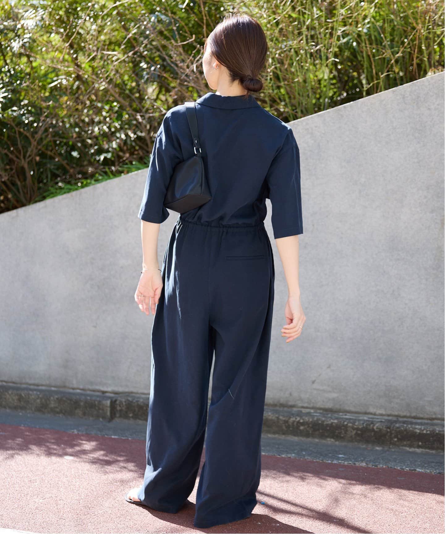 SLOBE IENA｜ハーフスリーブオールインワン | Rakuten Fashion(楽天