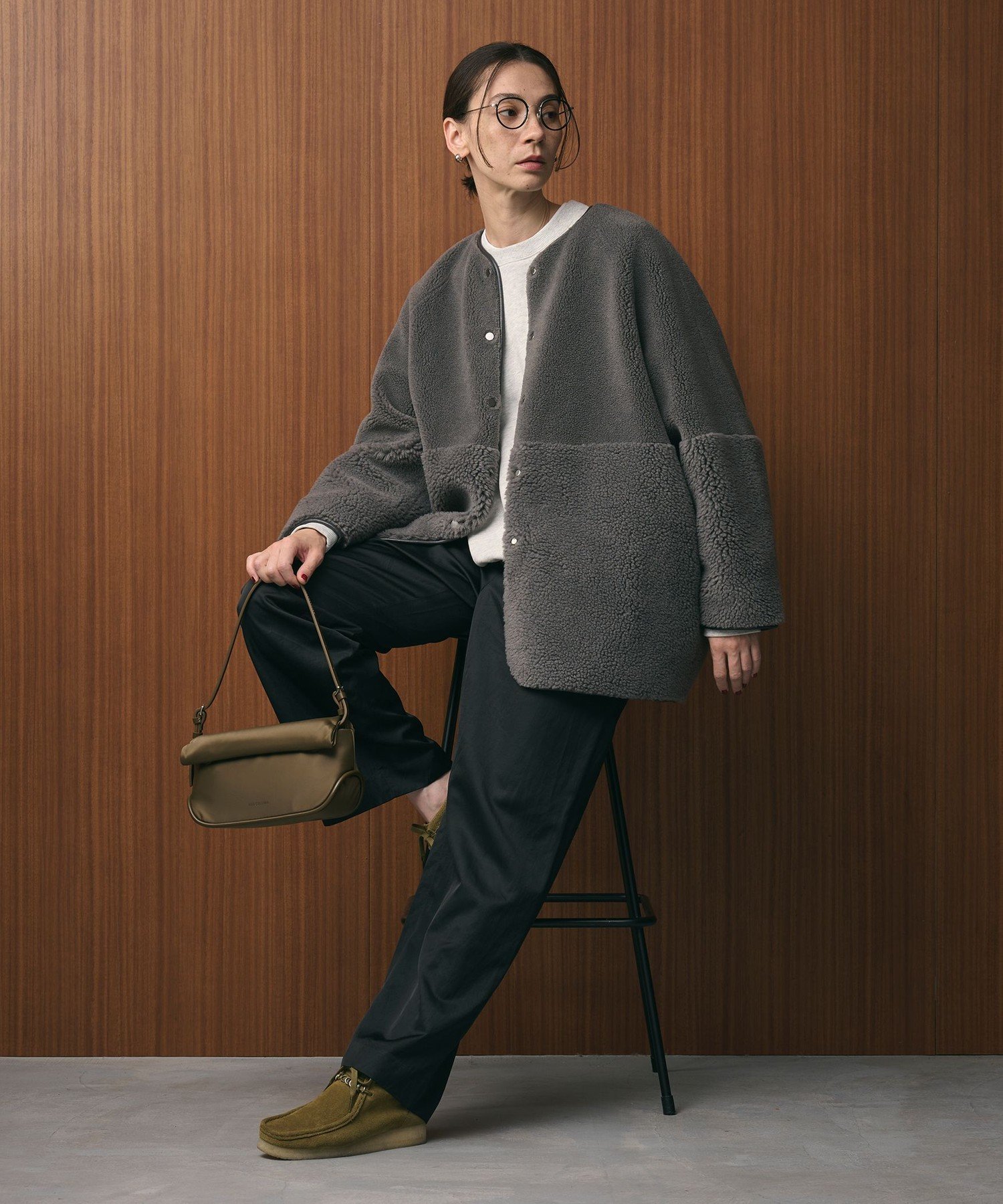 BEAUTY&YOUTH UNITED ARROWS｜【WEB限定】ボア*フェイクムートン