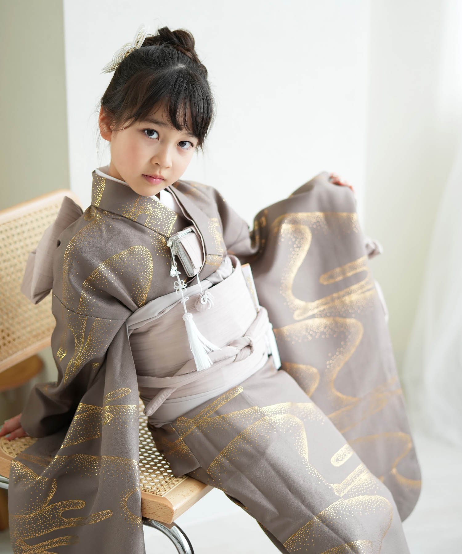 utatane｜ひよこ商店 七五三 着物 7歳 女の子 四つ身 着物セット