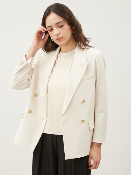 Mila Owen｜金釦ダブルブレストブレザー | Rakuten Fashion(楽天