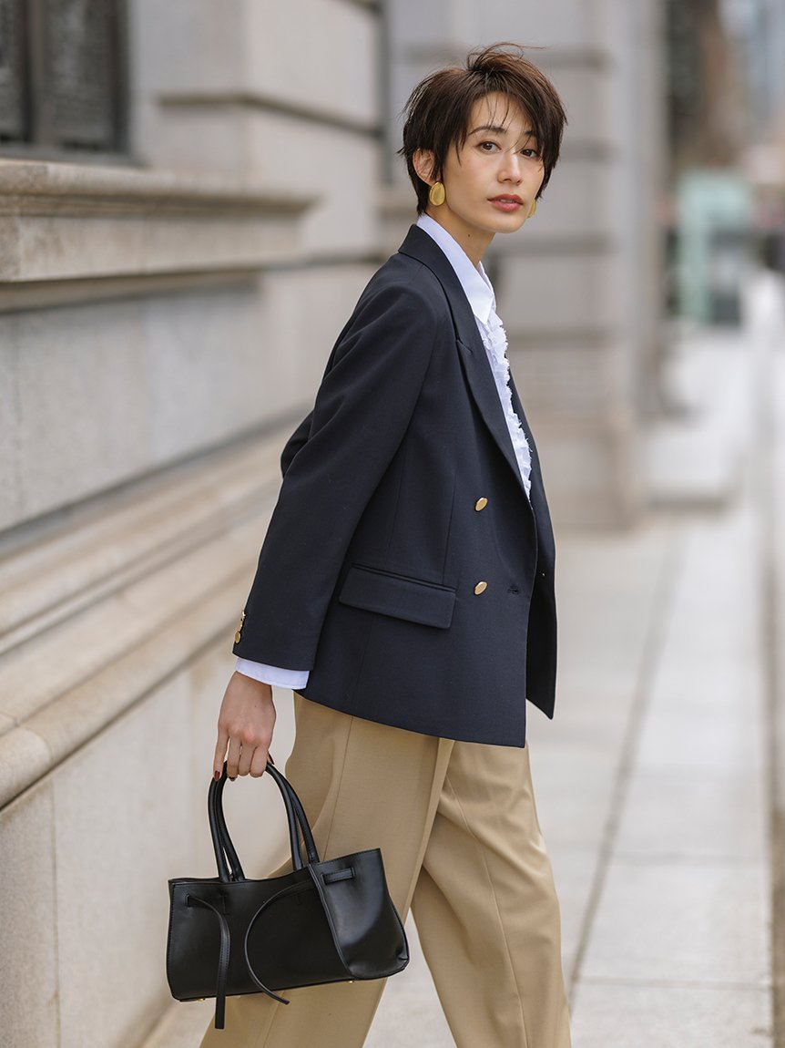 Mila Owen｜金釦ダブルブレストブレザー | Rakuten Fashion(楽天