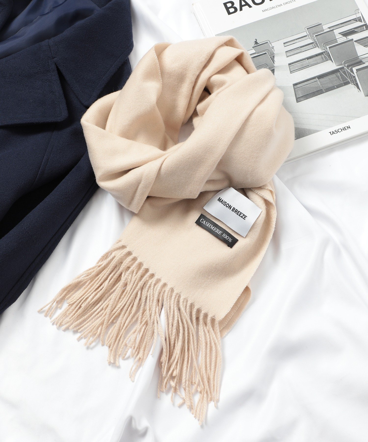 SETUP7｜SETUP7/大判ピュアカシミヤ100% プレーンマフラー 大判