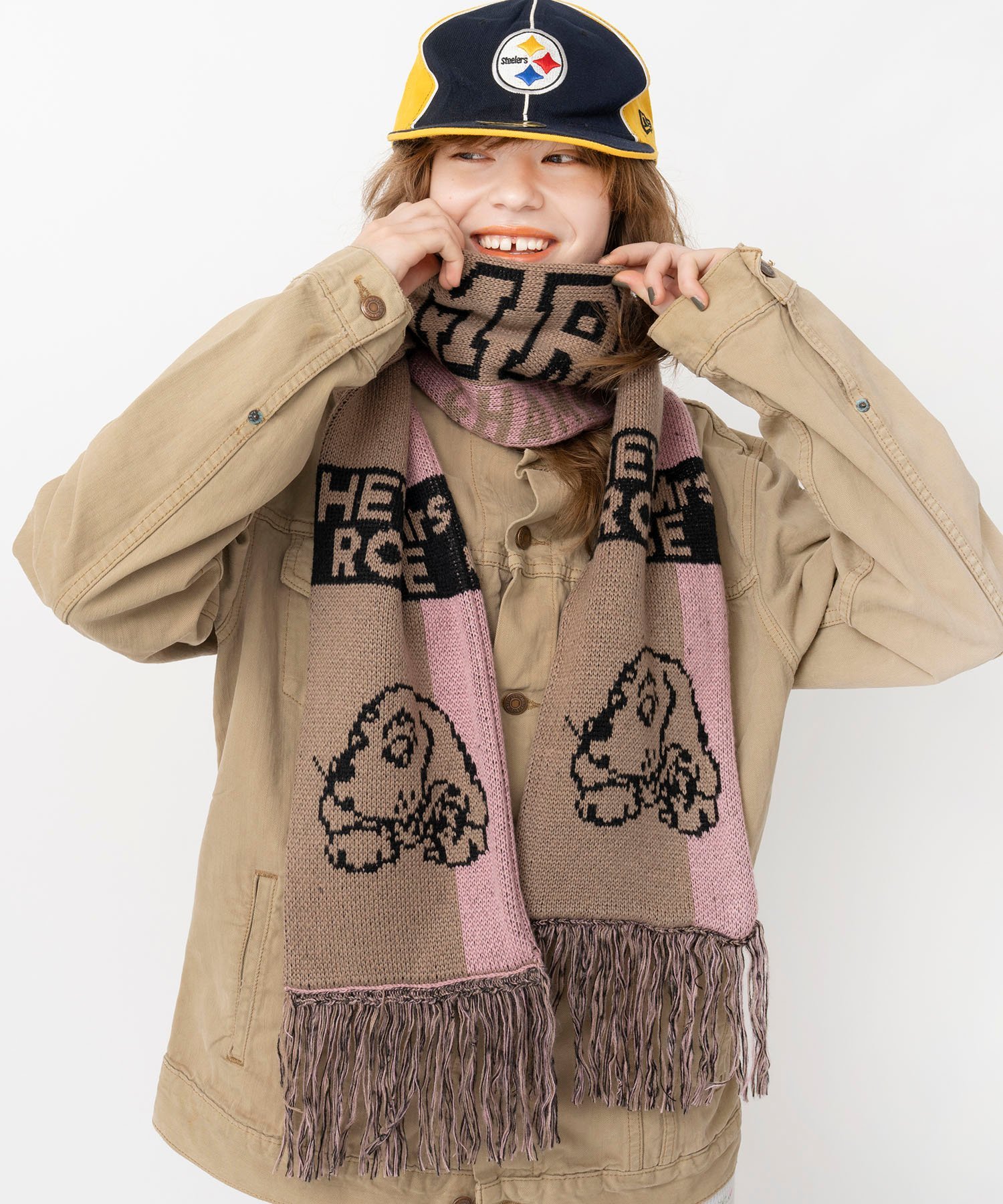 Bshop｜Jo Gordon | ウール ストライプ マフラー UNISEX | Rakuten