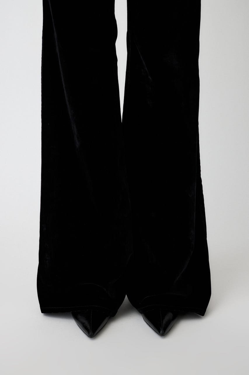 moussy｜VELVET LONG LEG フレア | Rakuten Fashion(楽天ファッション