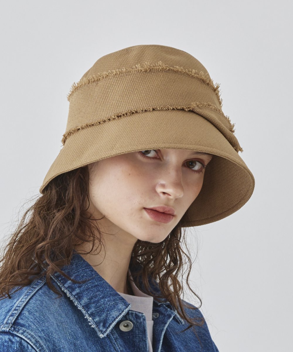 OVERRIDE｜Chapeau d' O Twisted Ribbon Cloche | Rakuten Fashion
