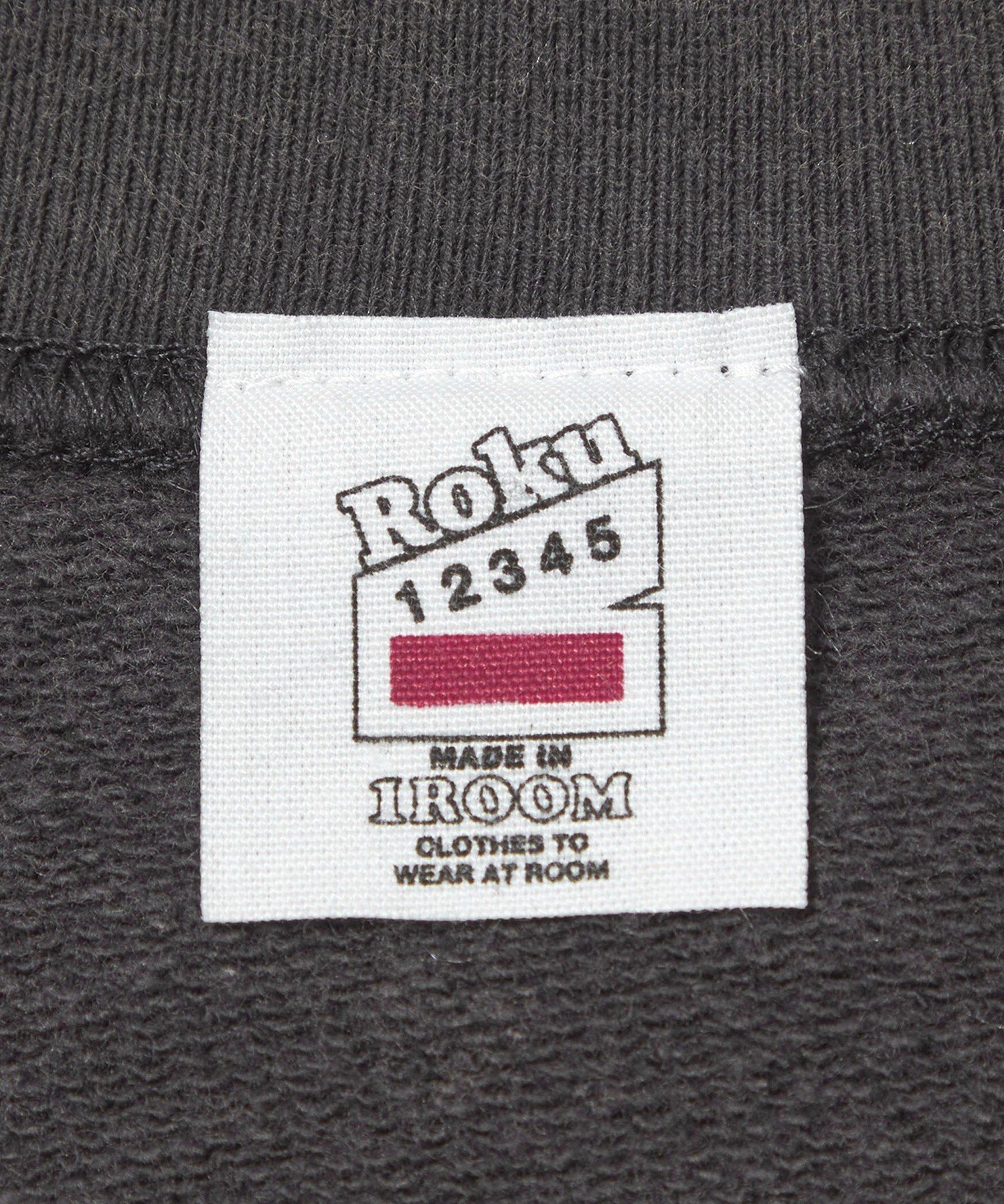 ＜6(ROKU)＞ダメージ ペイント スウェット プルオーバー　L 6 トレーナー スウェット 「6(ROKU)」ダメージ ペイント スウェット