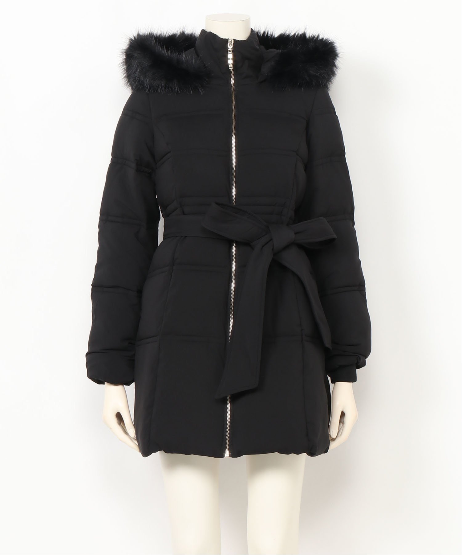 LIP SERVICE｜ボリュームファーフェイクダウンコート | Rakuten