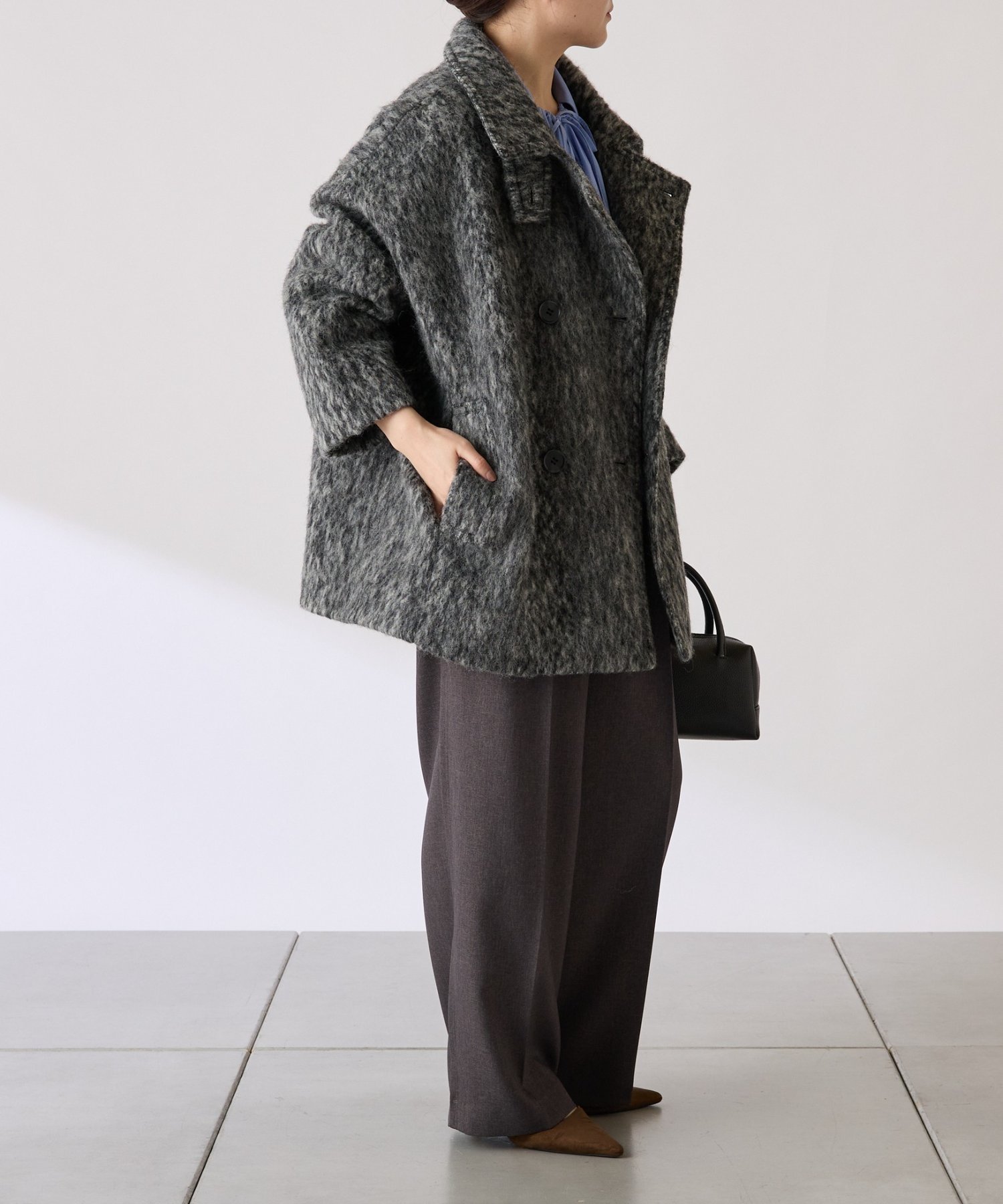 COLLAGE GALLARDAGALANTE｜シャギーコート | Rakuten Fashion(楽天