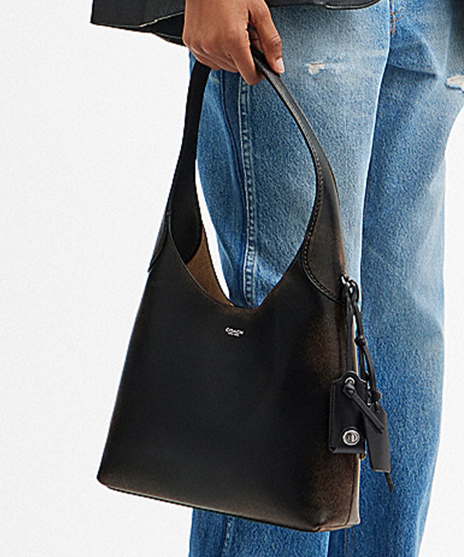 COACH｜【公式】ブルックリン ショルダー バッグ 28・ラブド レザー