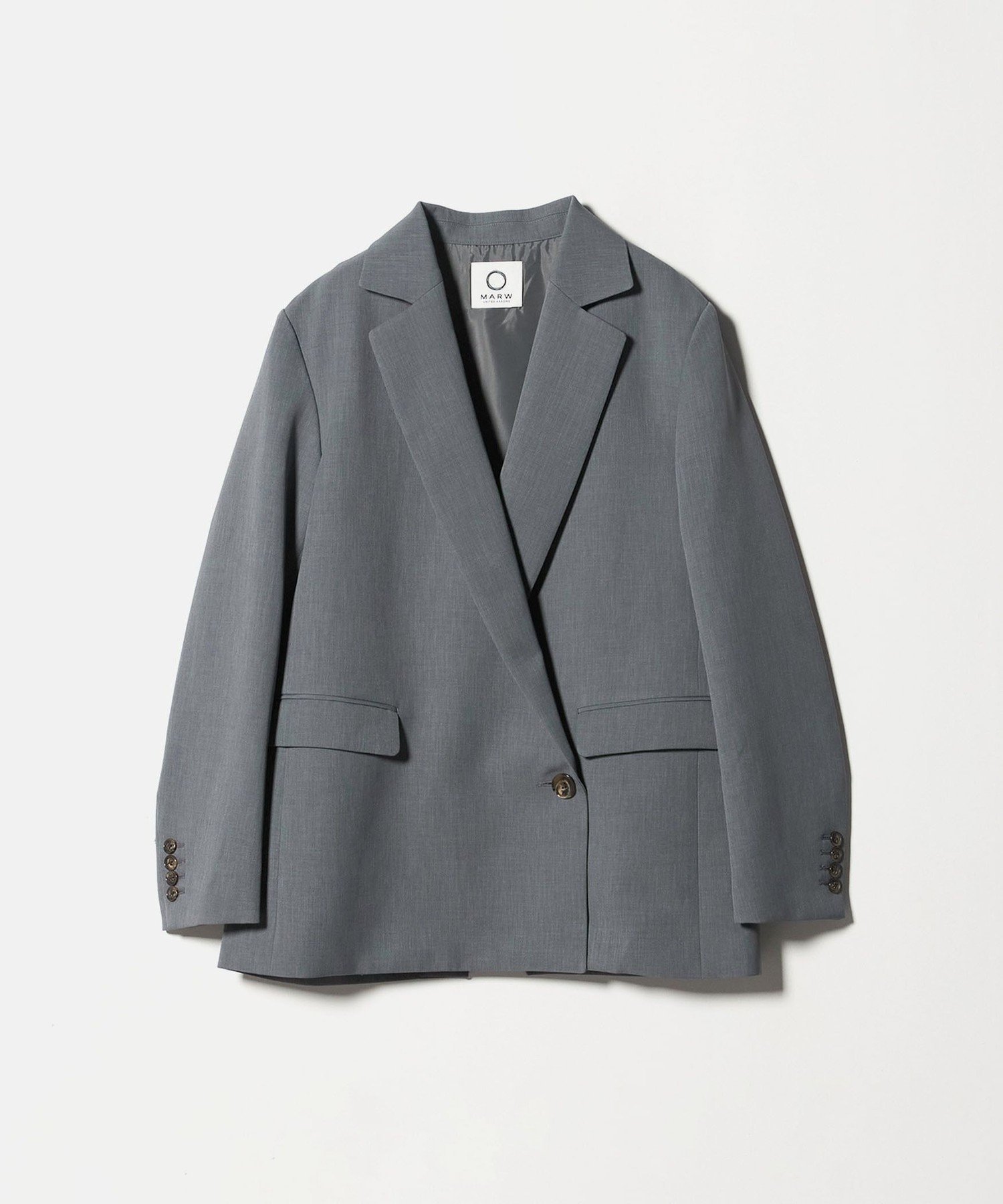 36＜MARW UNITED ARROWS＞バック アシンメトリー ジャケット MARW UNITED ARROWS（マルゥ ユナイテッドアローズ）の「＜MARW UNITED