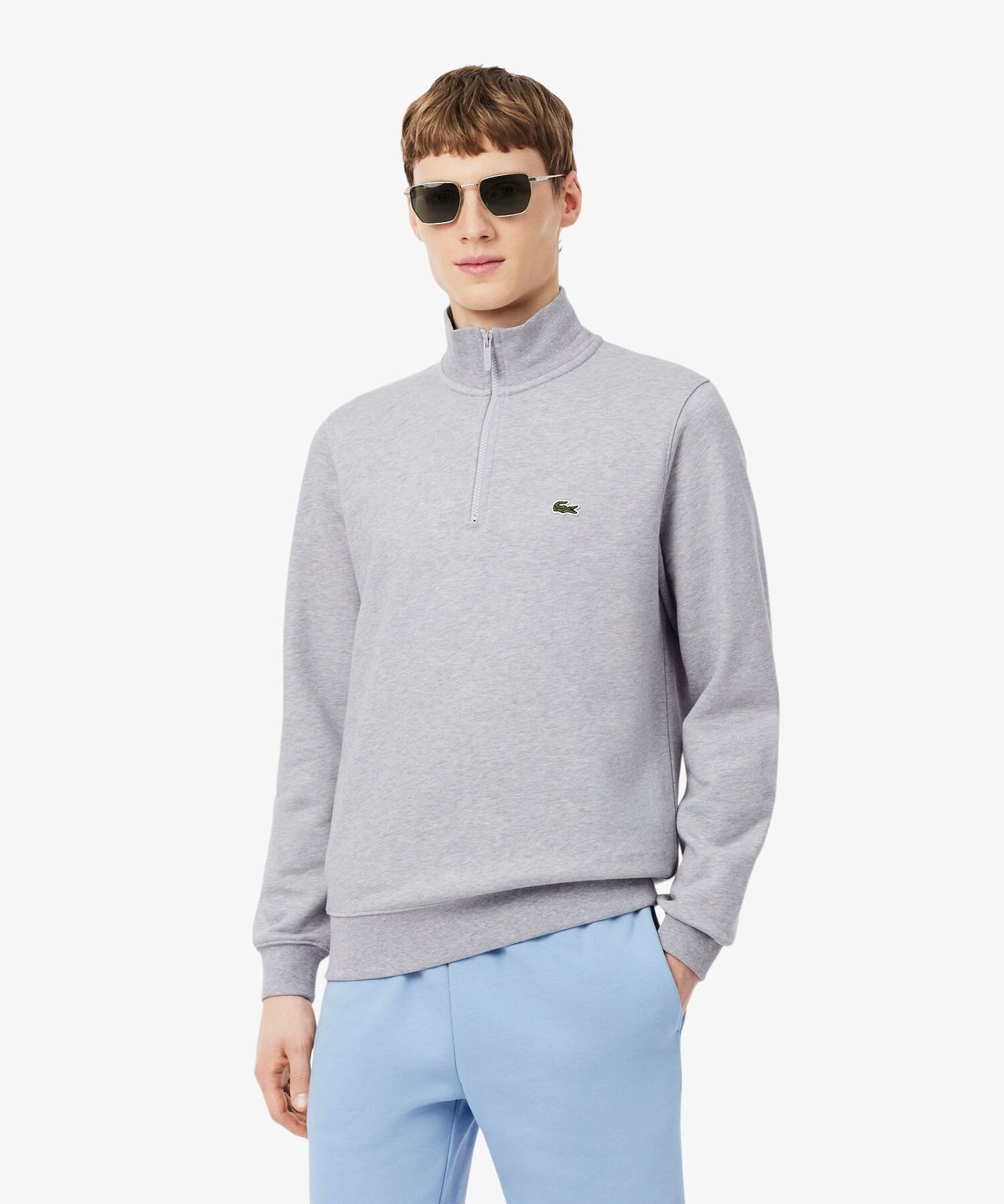 LACOSTE｜ハイネックハーフジップスウェット | Rakuten Fashion(楽天