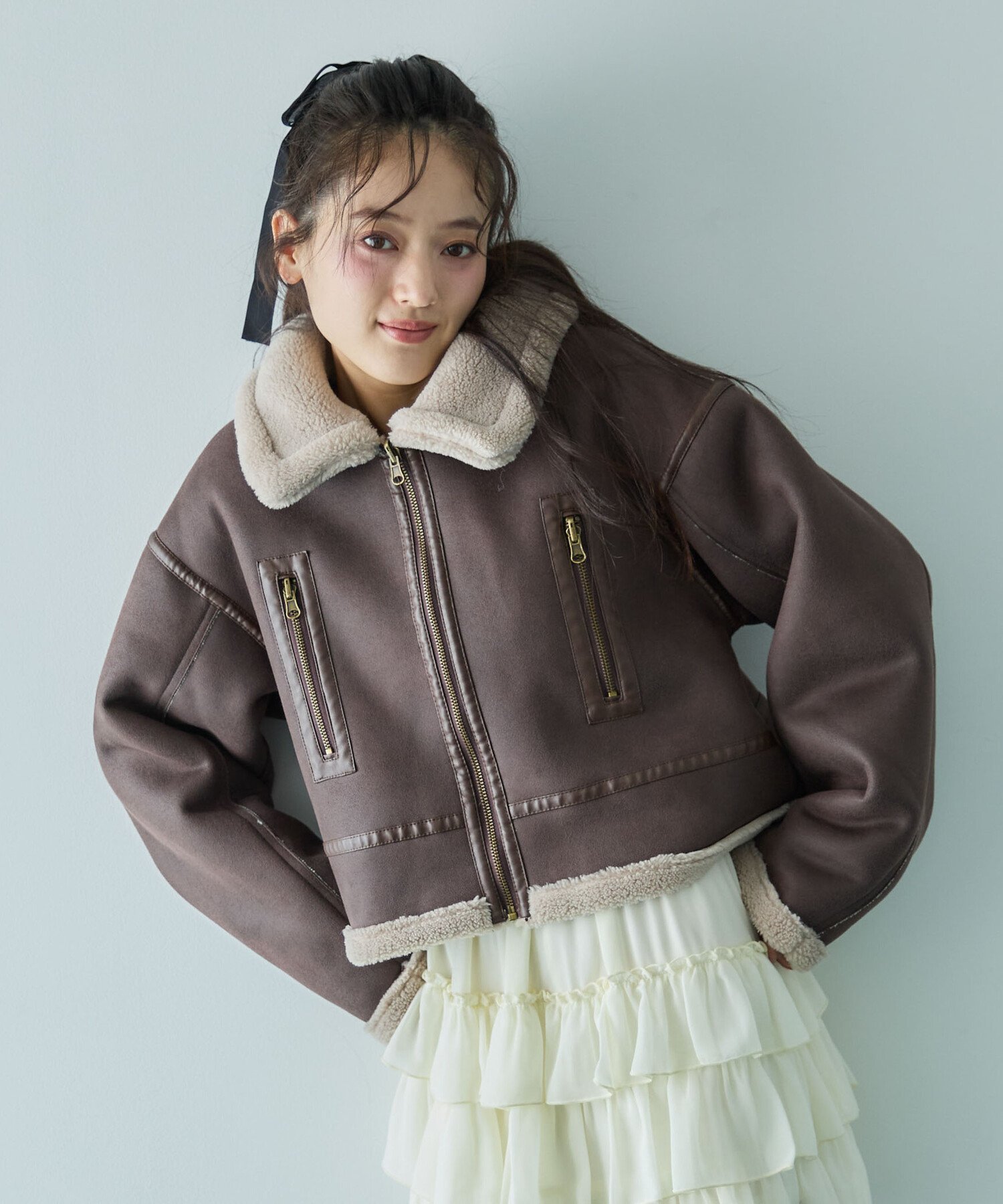 archives｜ムートンライダースジャケット/ | Rakuten Fashion(楽天