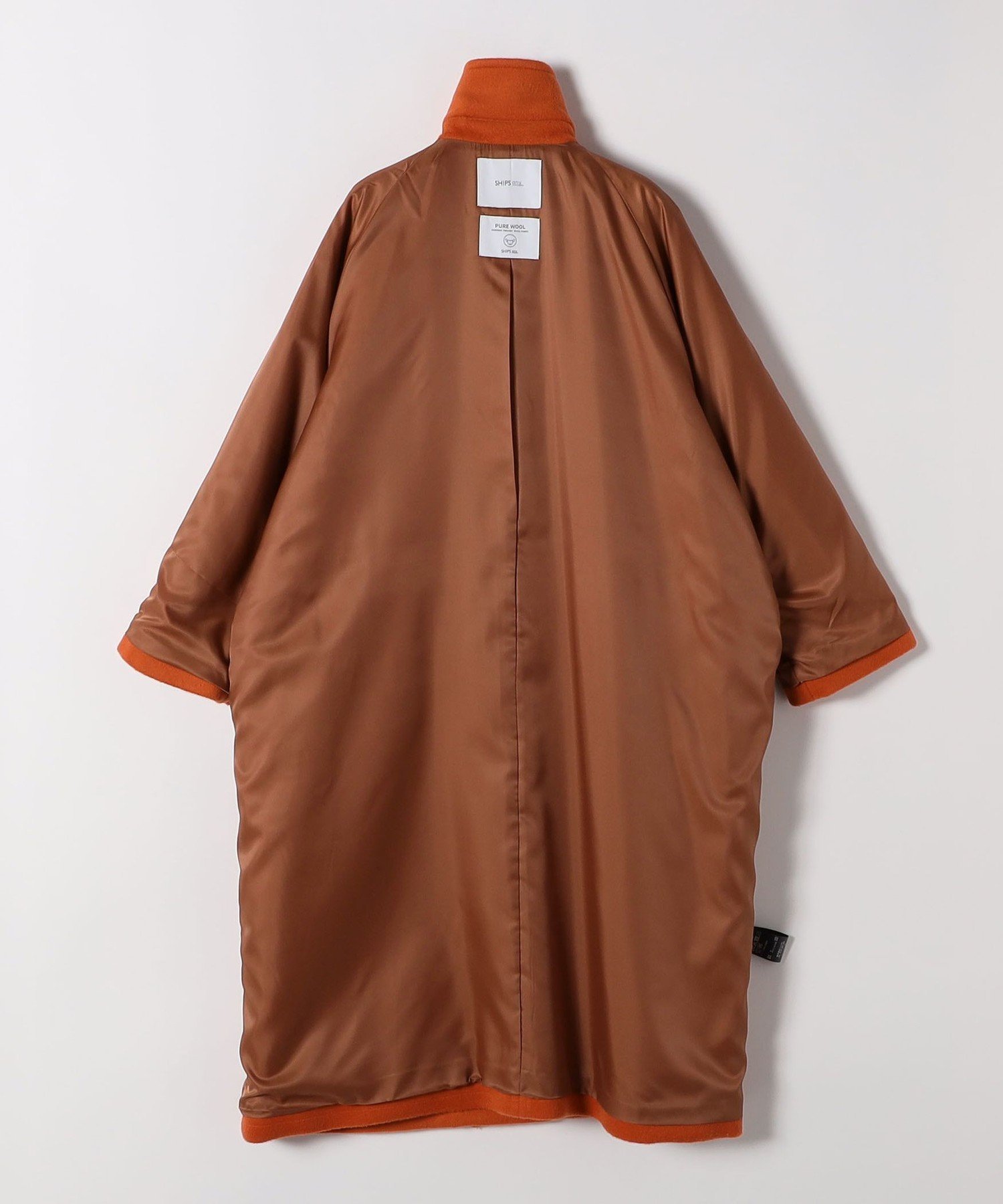 SHIPS｜SHIPS any: バルマカーン コクーン コート 25AW | Rakuten