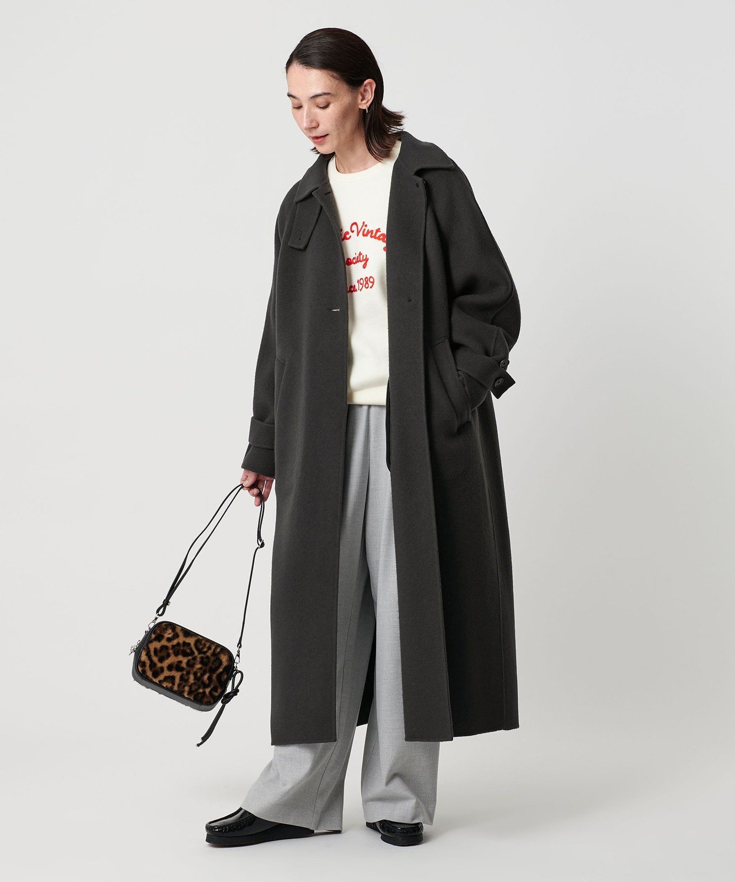 BEAUTY&YOUTH UNITED ARROWS｜リバー ステンカラー ロングコート