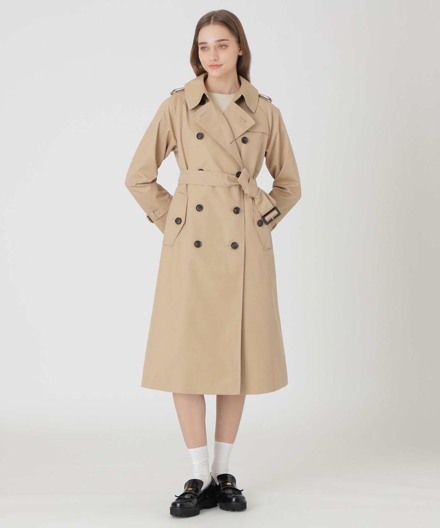 BLUE LABEL / BLACK LABEL CRESTBRIDGE｜ライトギャバジントレンチ