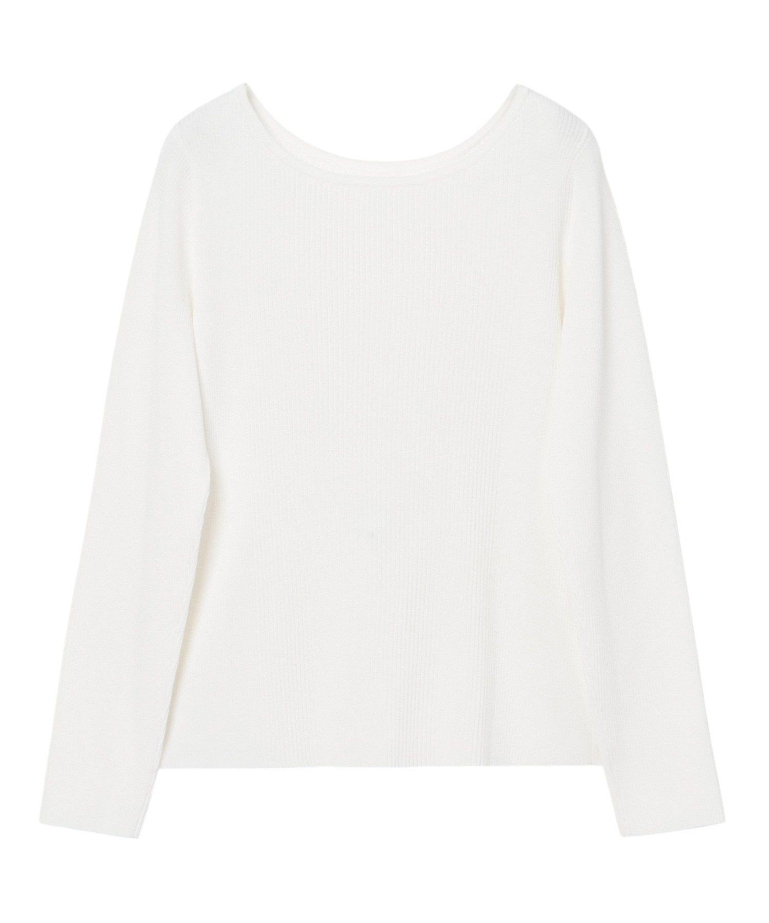 ANAYI｜レーヨンナイロンリブ プルオーバー | Rakuten Fashion(楽天