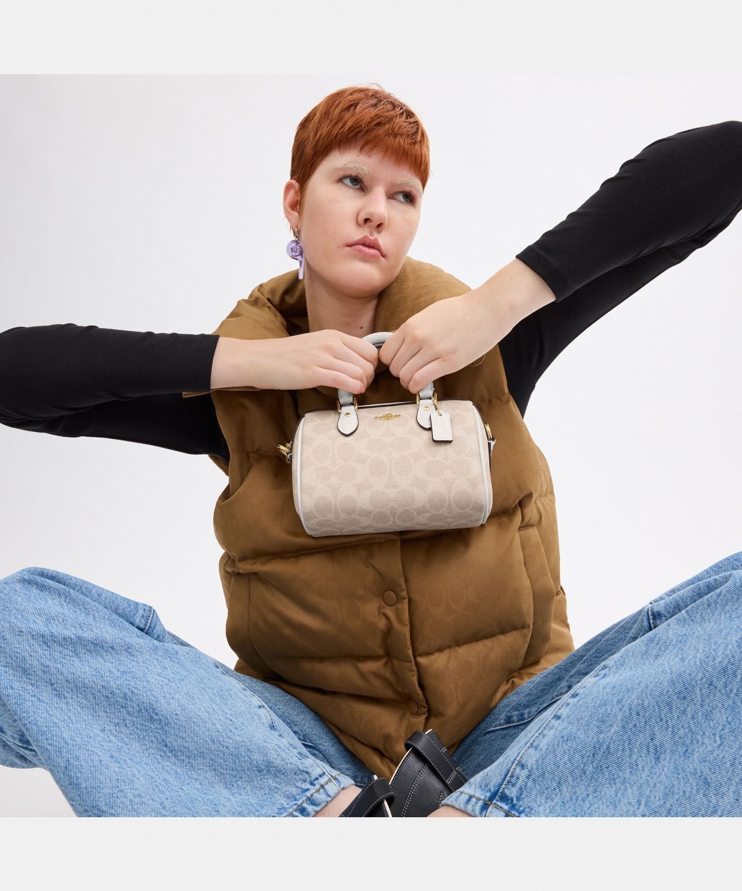 COACH OUTLET｜【公式】ミニ ローアン クロスボディ バッグ