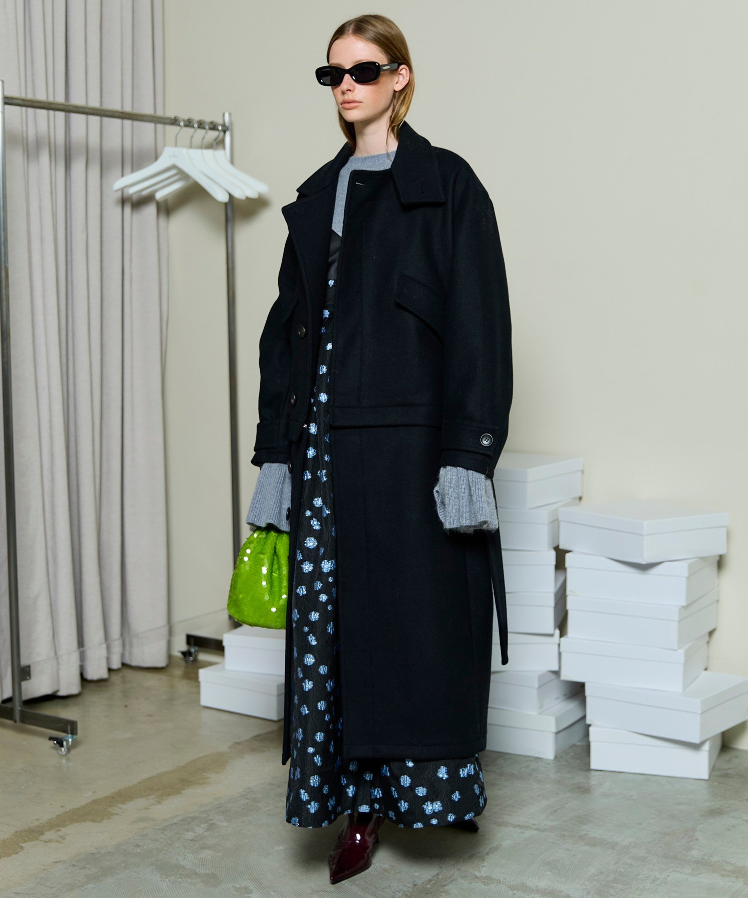 MAISON SPECIAL｜2WAYスタンドカラーコート | Rakuten Fashion(楽天