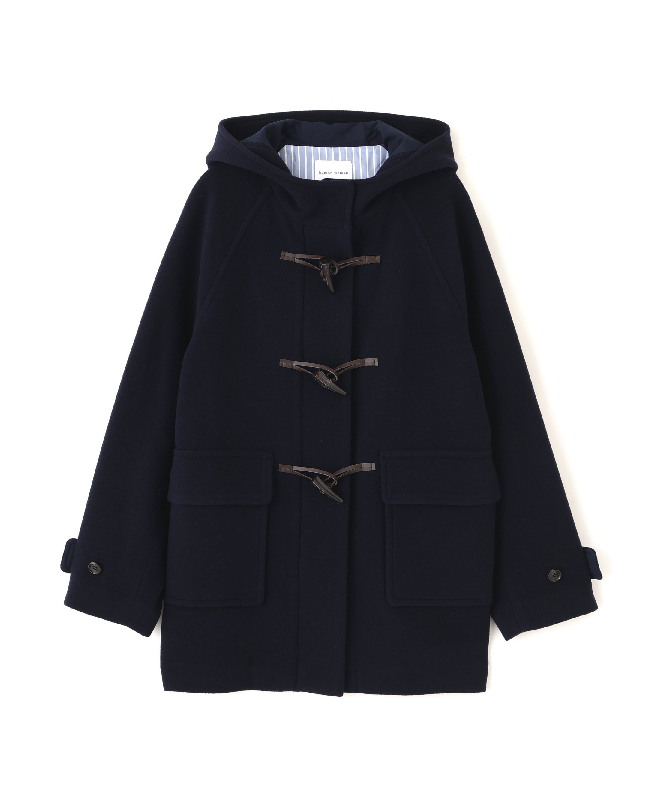 human woman｜◇モッサミドルダッフルコート | Rakuten Fashion(楽天