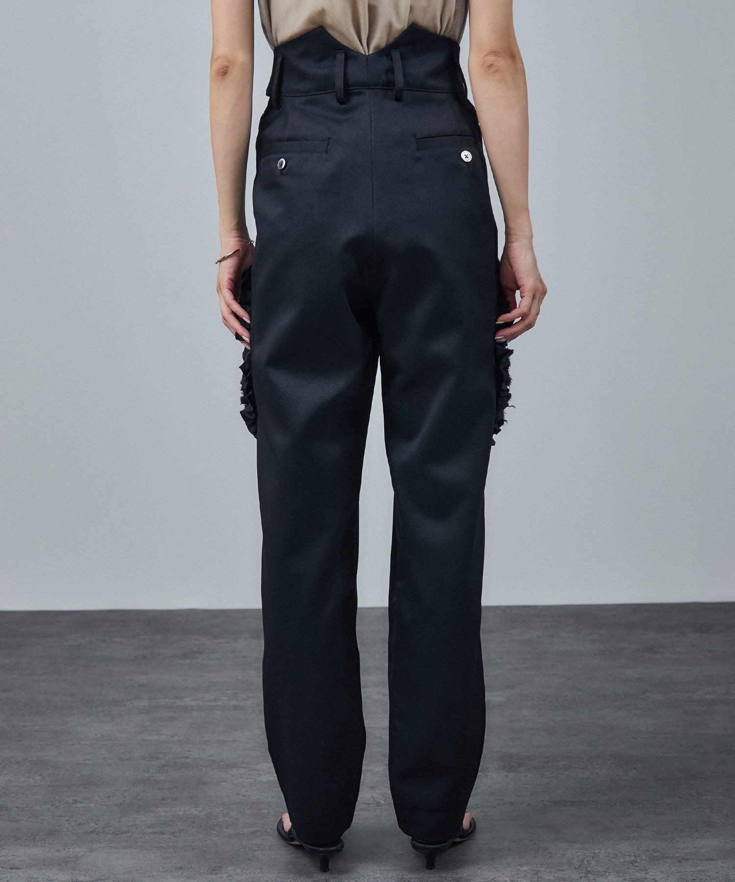 SALON adam et rope'｜【VELVETY INDIGO BLUE BLACK】NUT PANT