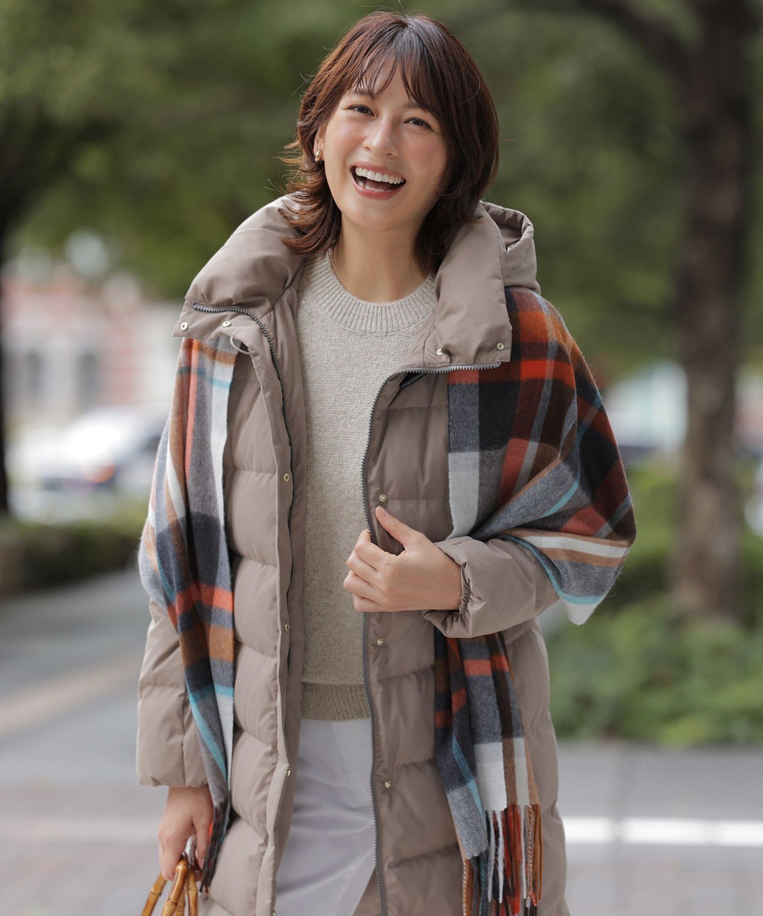 J.PRESS｜カシミヤチェック マフラー | Rakuten Fashion(楽天