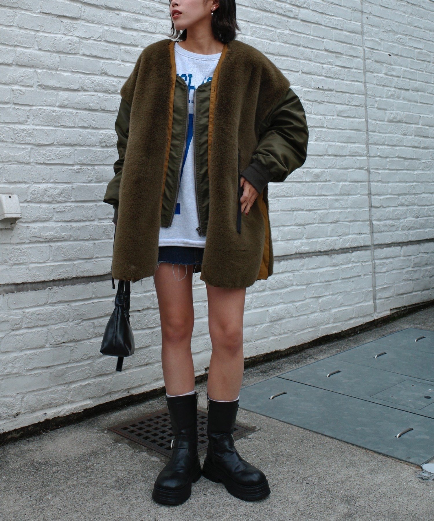 CIAOPANIC TYPY｜【etsinta/エシンタ】ファー切替ジャケット | Rakuten