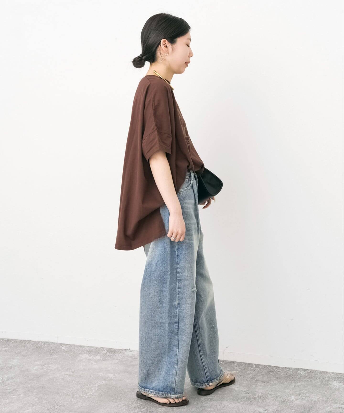 Spick & Span｜《WEB限定 / 追加2予約》5 1/2 TUCKBARREL DENIM