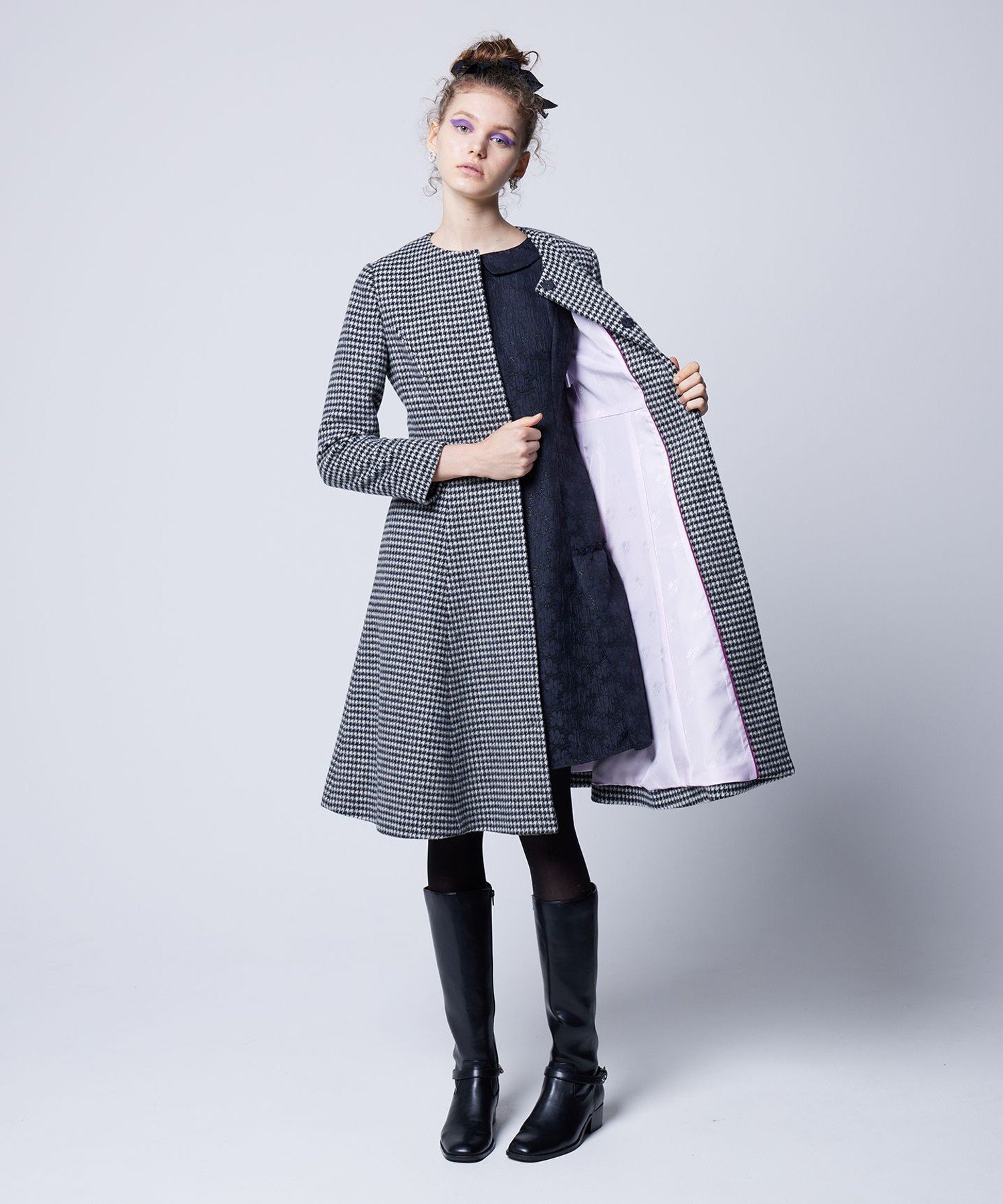 TOCCA｜【消臭】RHYTHMIC PACE 千鳥柄コート | Rakuten Fashion(楽天