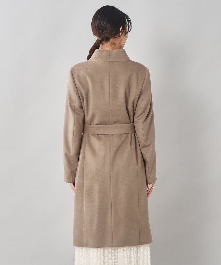 UNTITLED｜【日本製/2WAY衿】スタンドカラー ロングコート | Rakuten