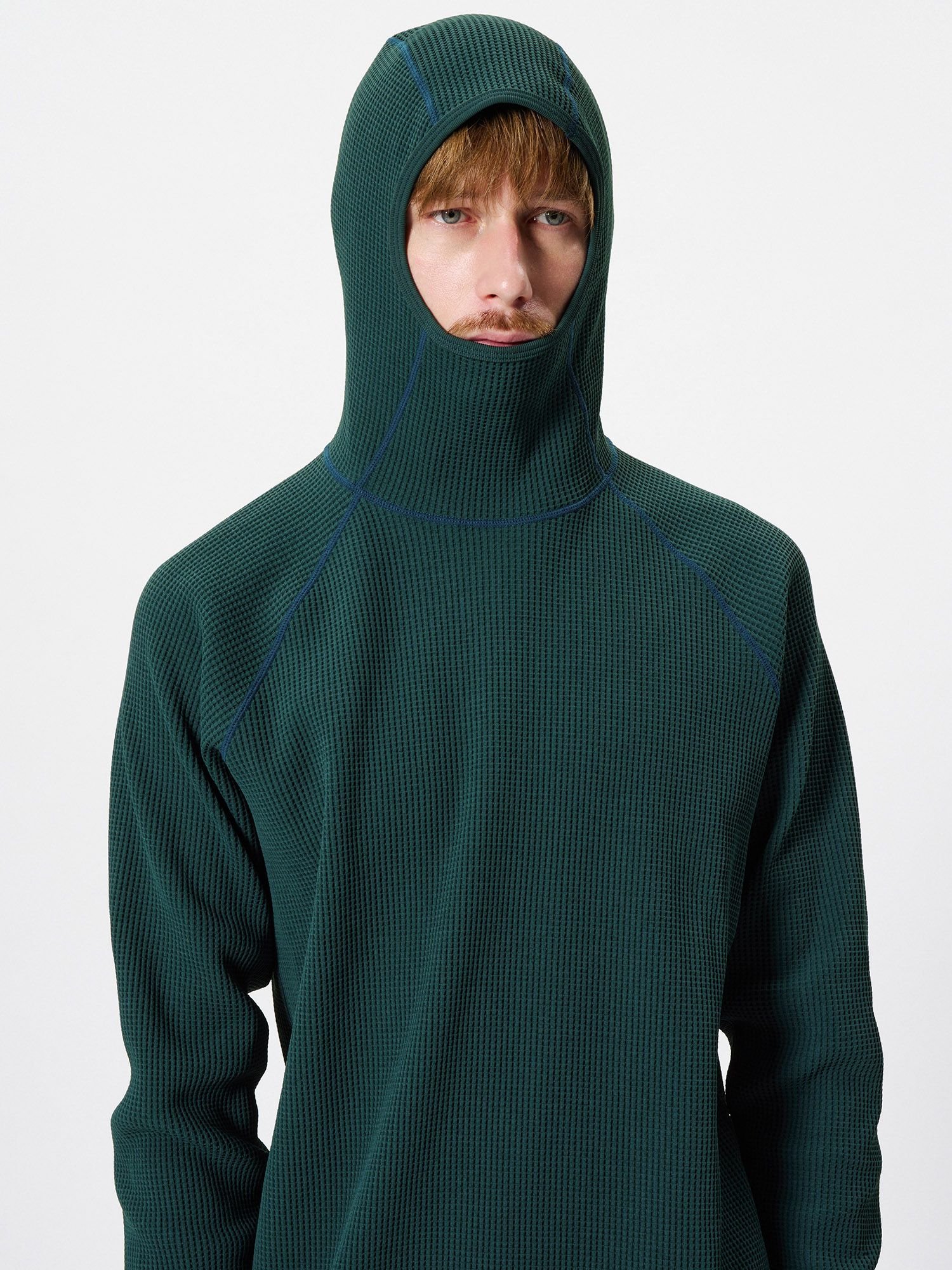 Goldwin｜ワッフルライトロングスリーブフーディー(ユニセックス